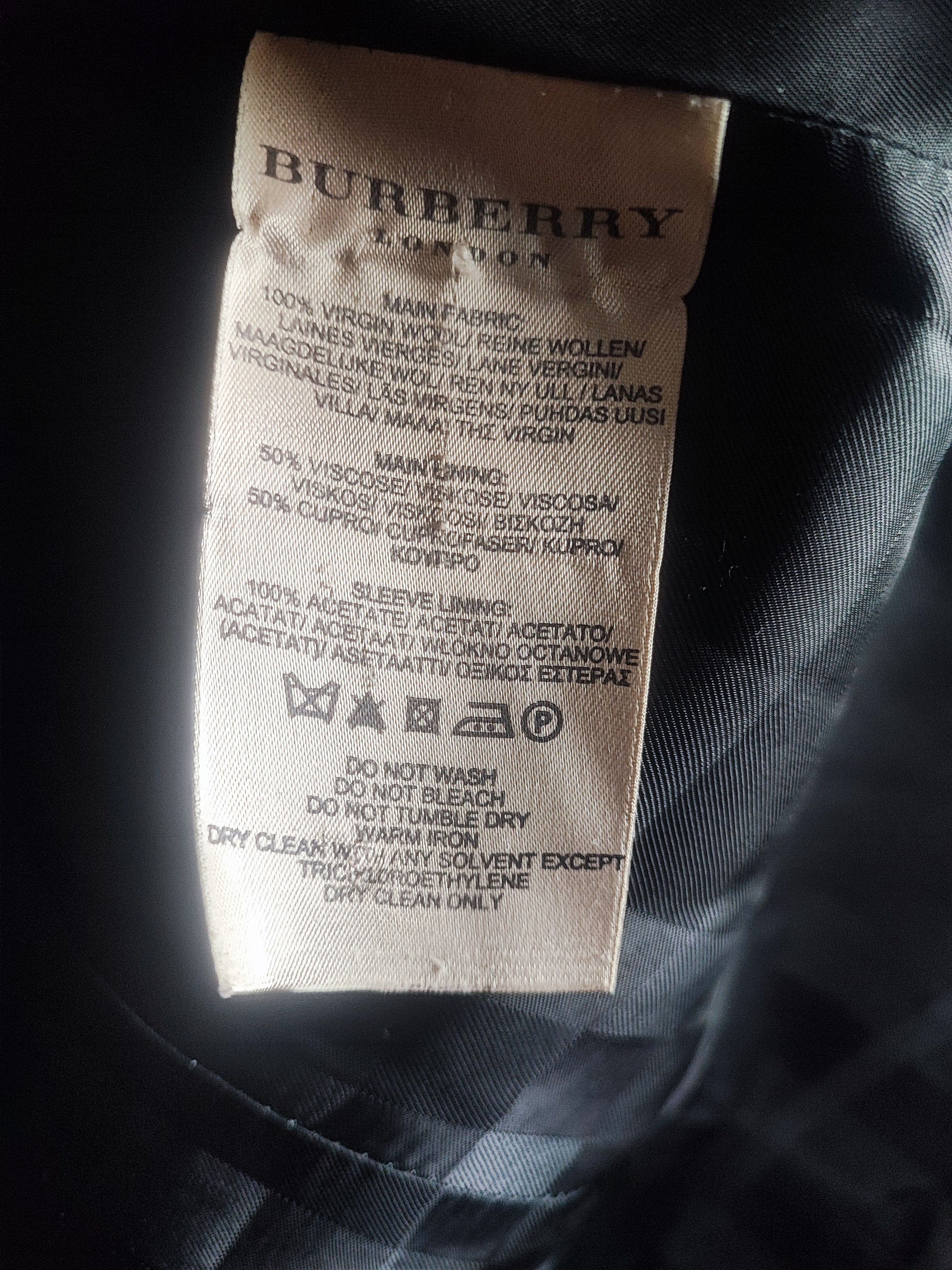 Burberry 🔥 Burberry Coat Size XL Black🔥 Size US XL / EU 56 / 4 - 8 Thumbnail