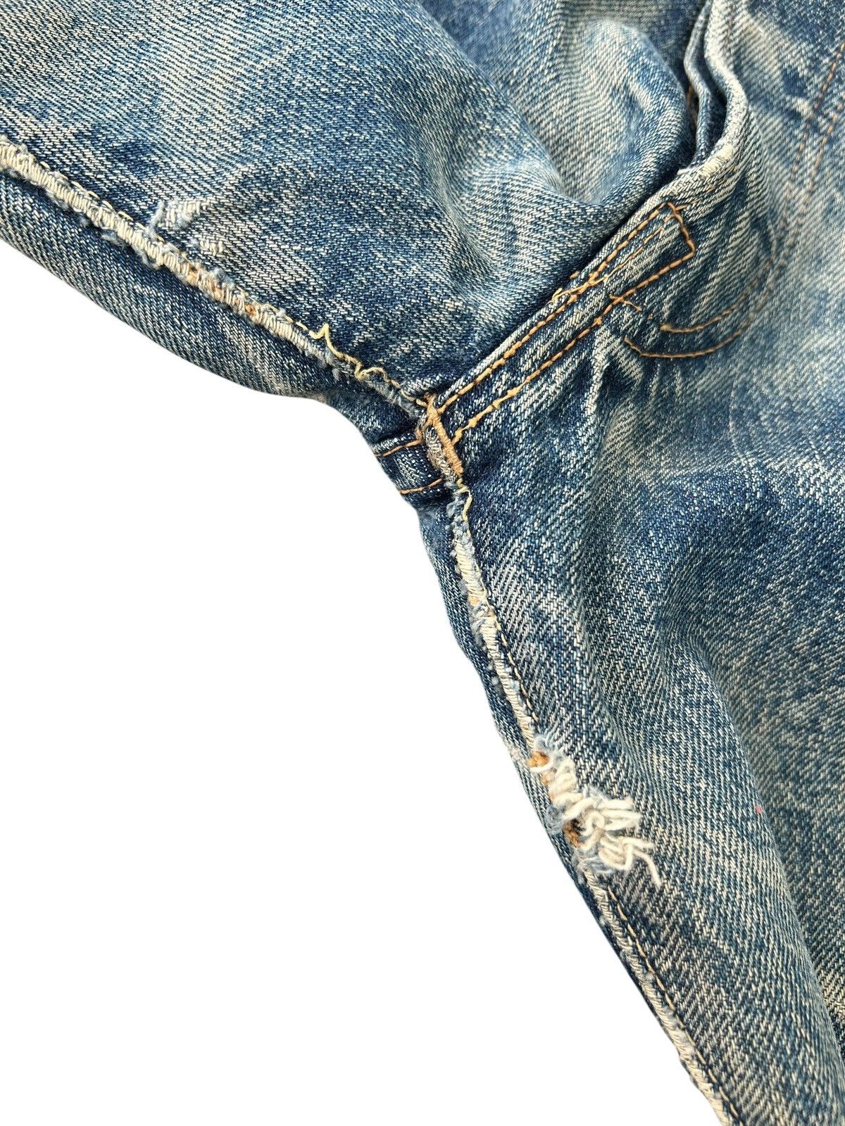 Kapital Thrashed Vintage Denime Selvedge Denim Jeans Size US 29 - 9 Thumbnail