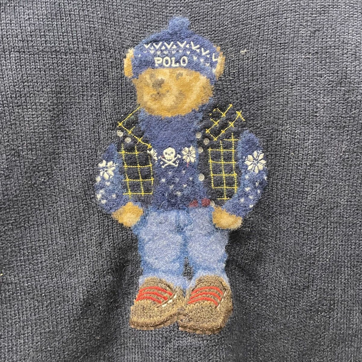 Polo Ralph Lauren Polo Ralph Lauren polo bear sweater Size US XL / EU 56 / 4 - 9 Thumbnail