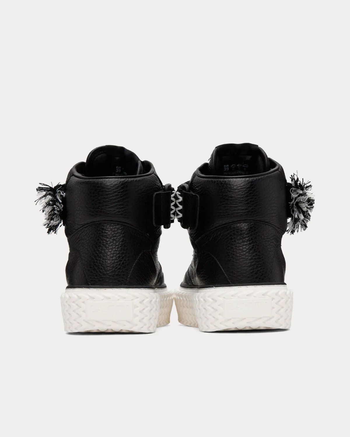 Lanvin o1y0125 Hi-Top Sneakers in Black Size US 6 / EU 39 - 3 Thumbnail