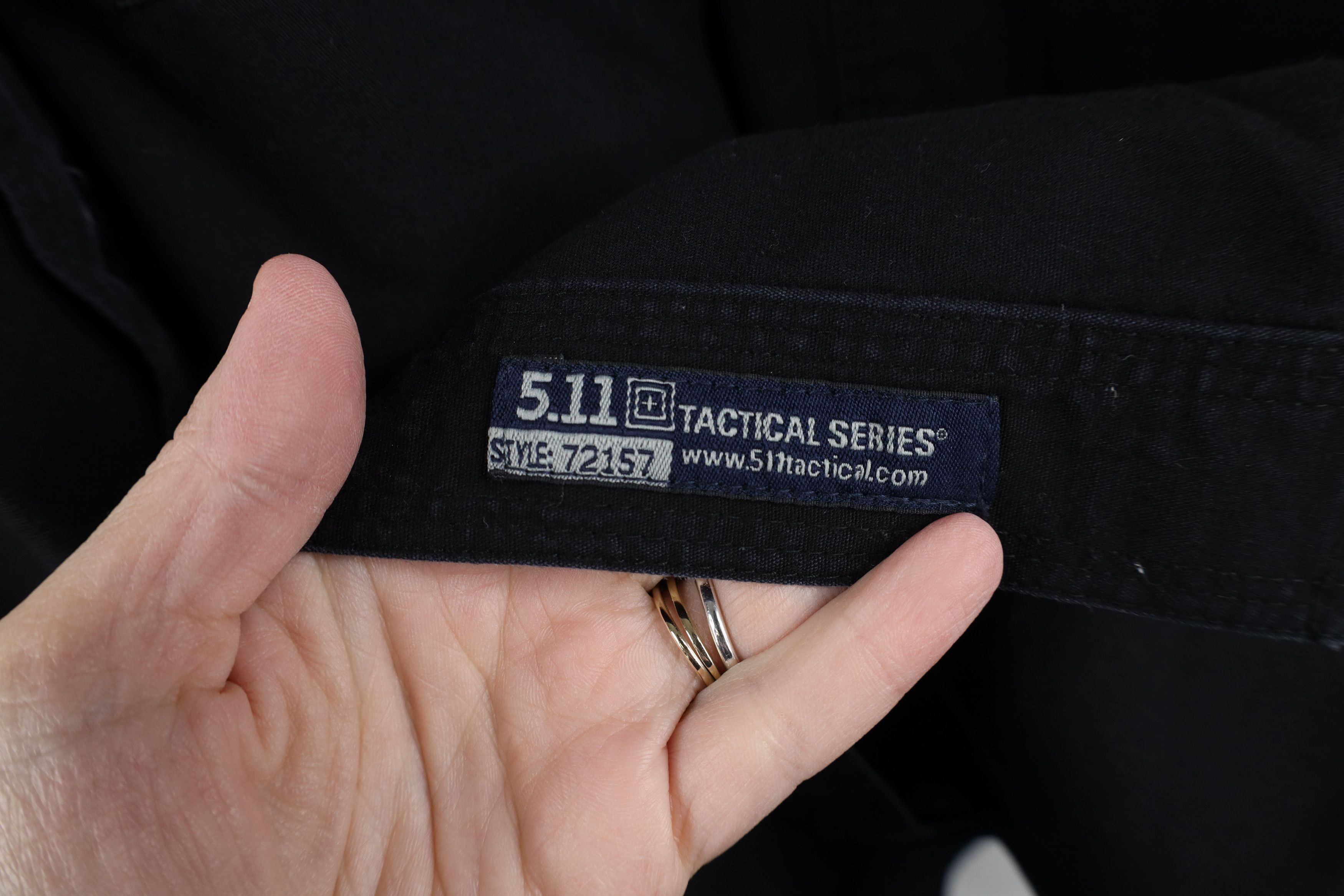 Vintage 5.11 Tactical Series Heavyweight Collared Button Shirt Size US XL / EU 56 / 4 - 4 Thumbnail