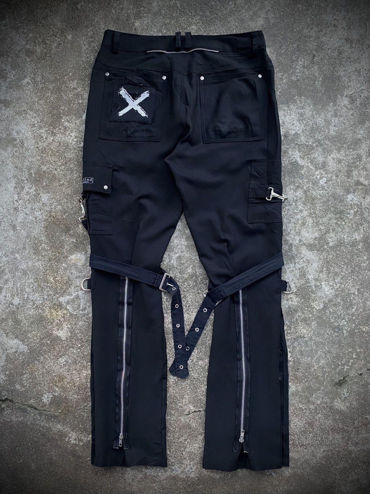Seditionaries HELLOHELL CACOPHONY BONDAGE PUNK GOTHIC PANTS Size US 29 - 9 Thumbnail