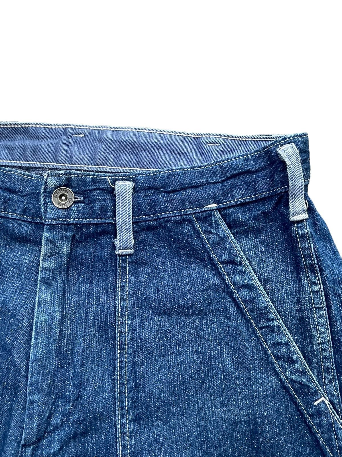 GU × Japanese Brand GU Baker Pant Denim Size US 33 - 4 Thumbnail