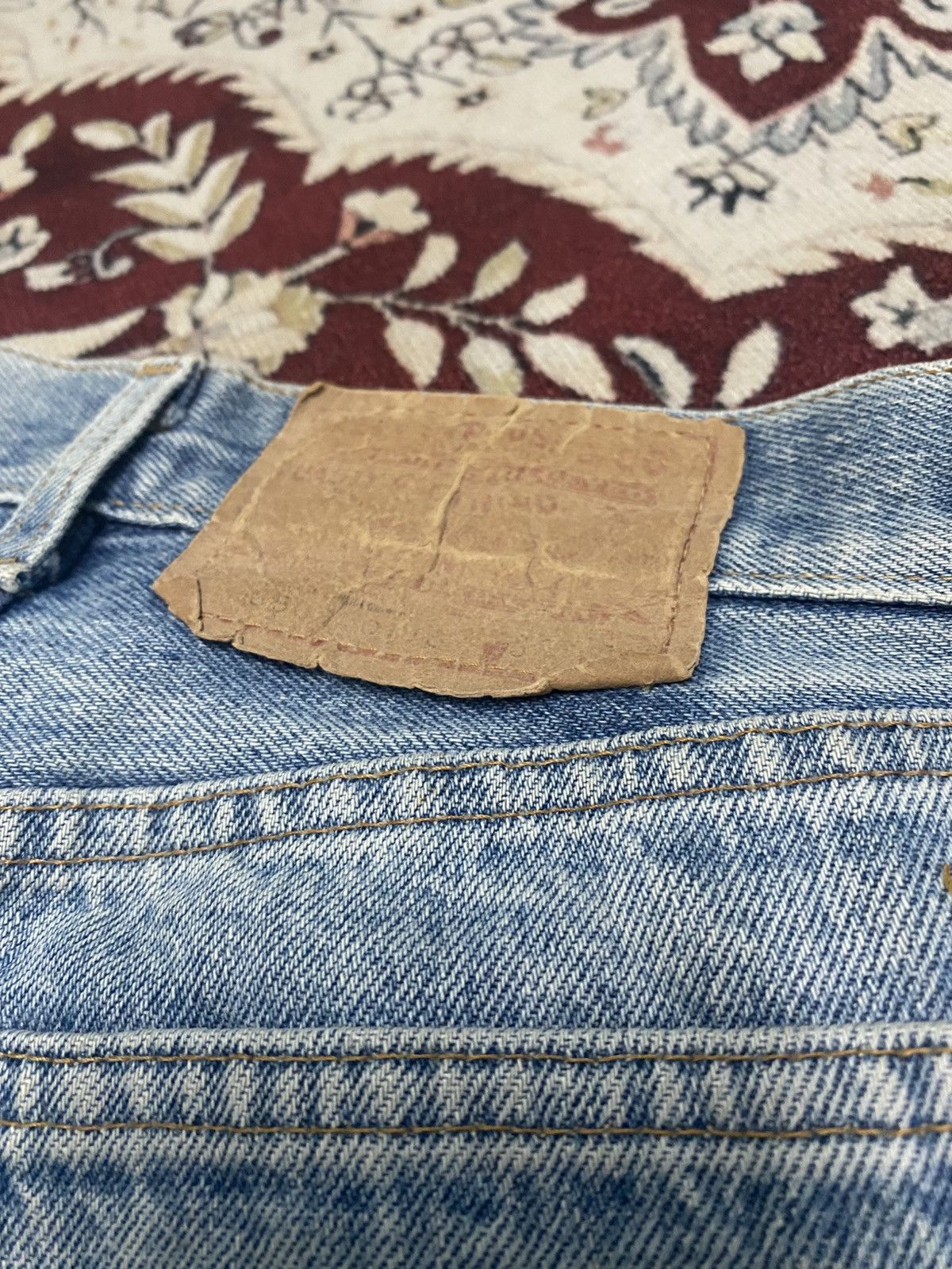 Levi's Vintage Levis 501 faded jeans Size US 29 - 17 Thumbnail