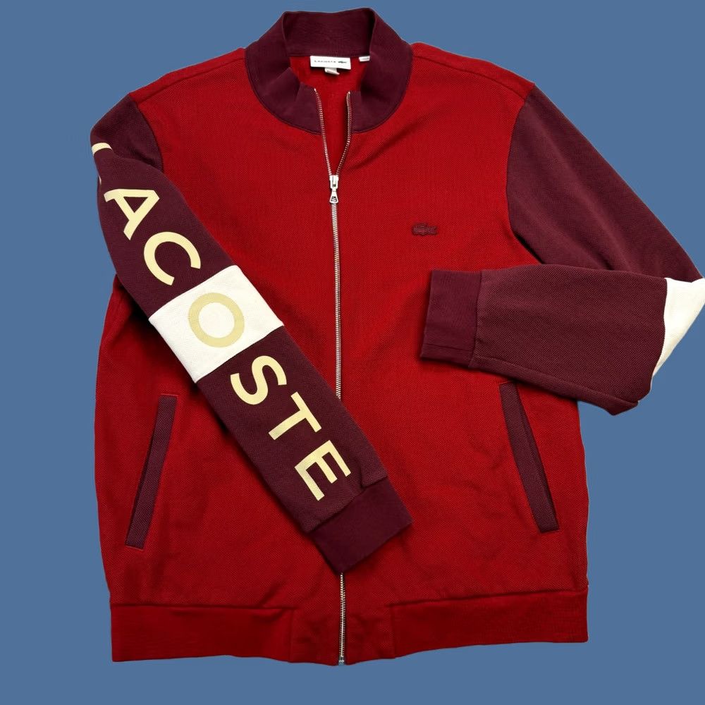 Lacoste × Supreme Supreme®/LACOSTE Wool Varsity Jacket | Grailed