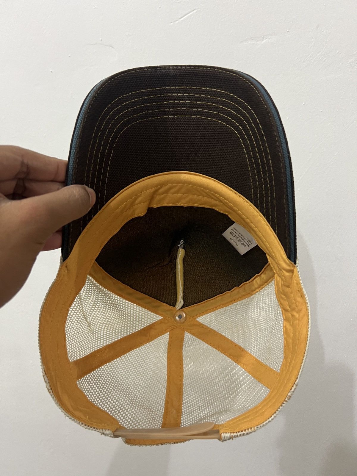 If Six Was Nine Be Bold with Gonna Be Rainy Trucker Hat Size ONE SIZE - 10 Thumbnail