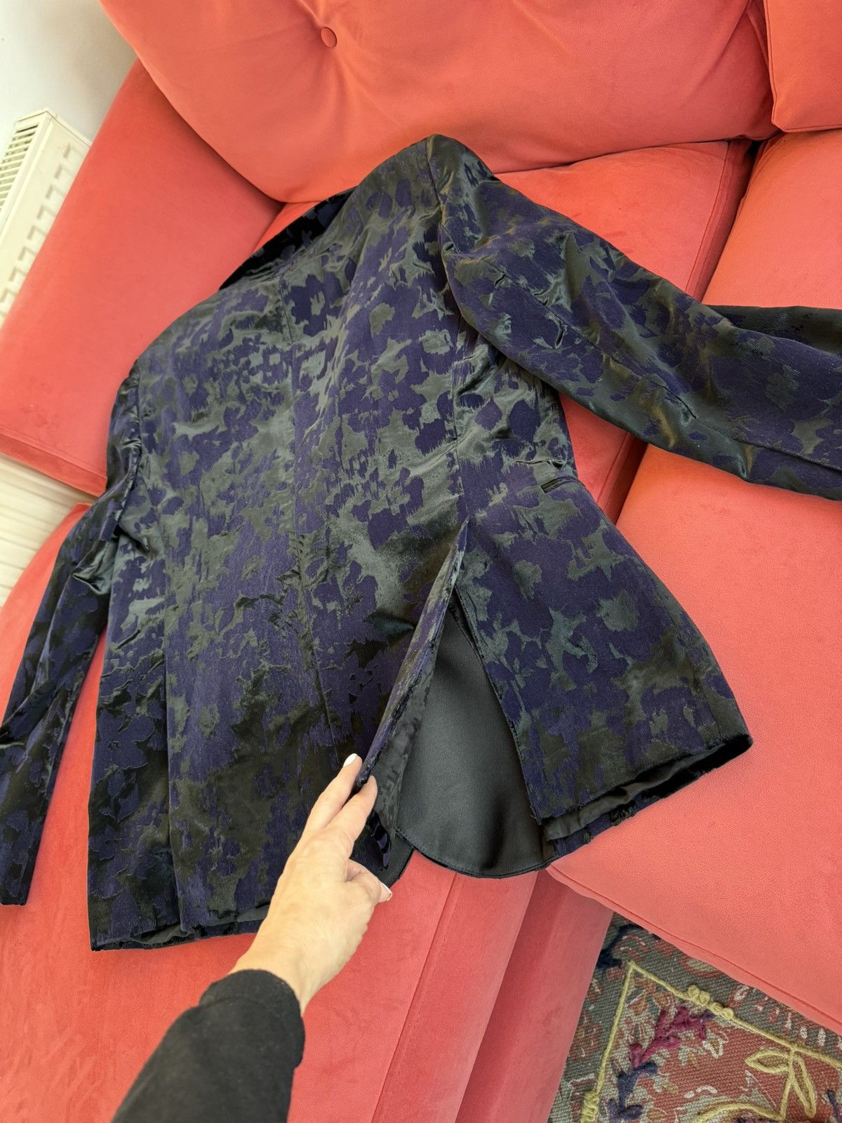 Emporio Armani Emporio Armani Tuxedo purple-navy/black, size 54 It Size 54R - 9 Thumbnail