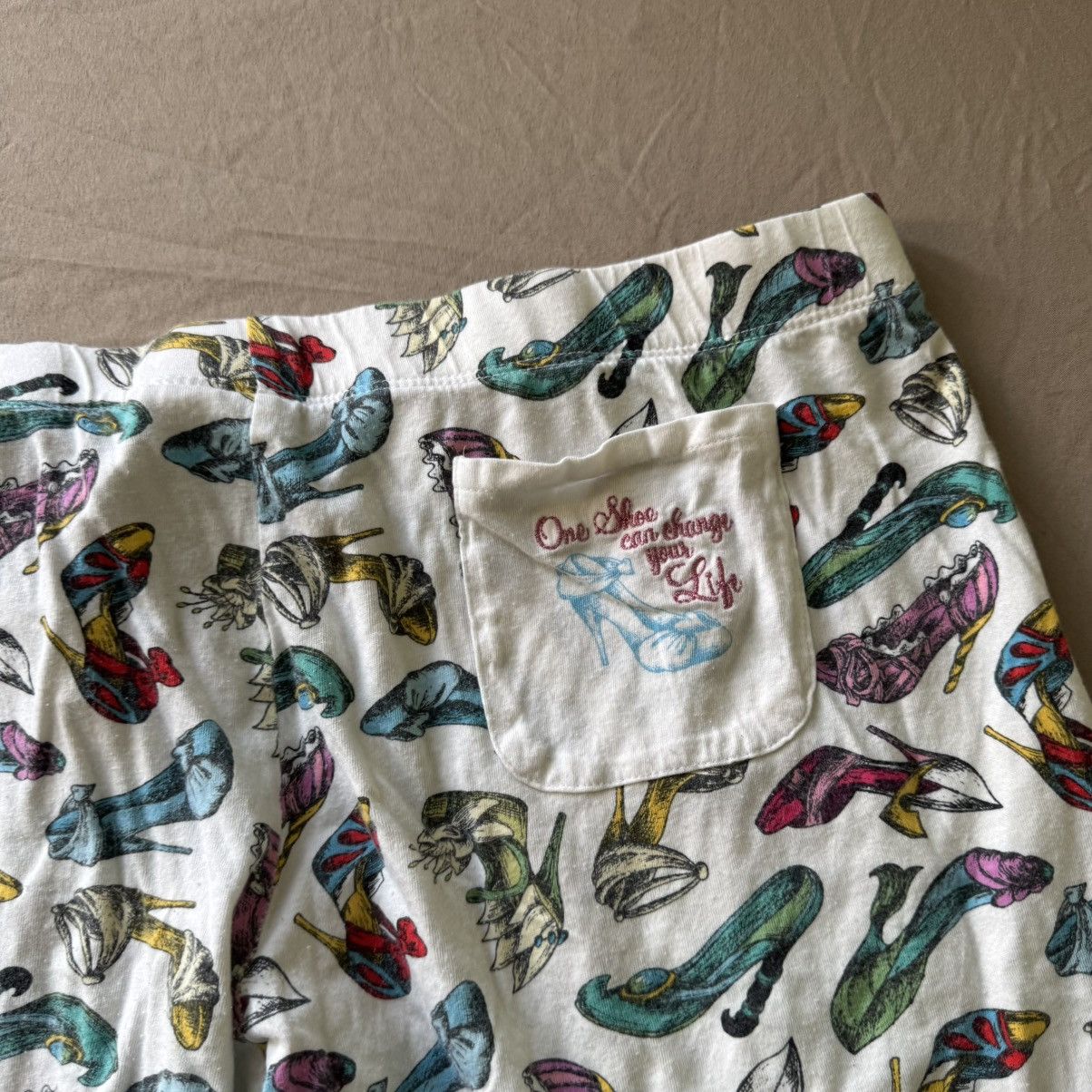 Disney Vintage Y2K Disney Parks Princess Shoe Pajama Set Size L / US 10 / IT 46 - 11 Thumbnail