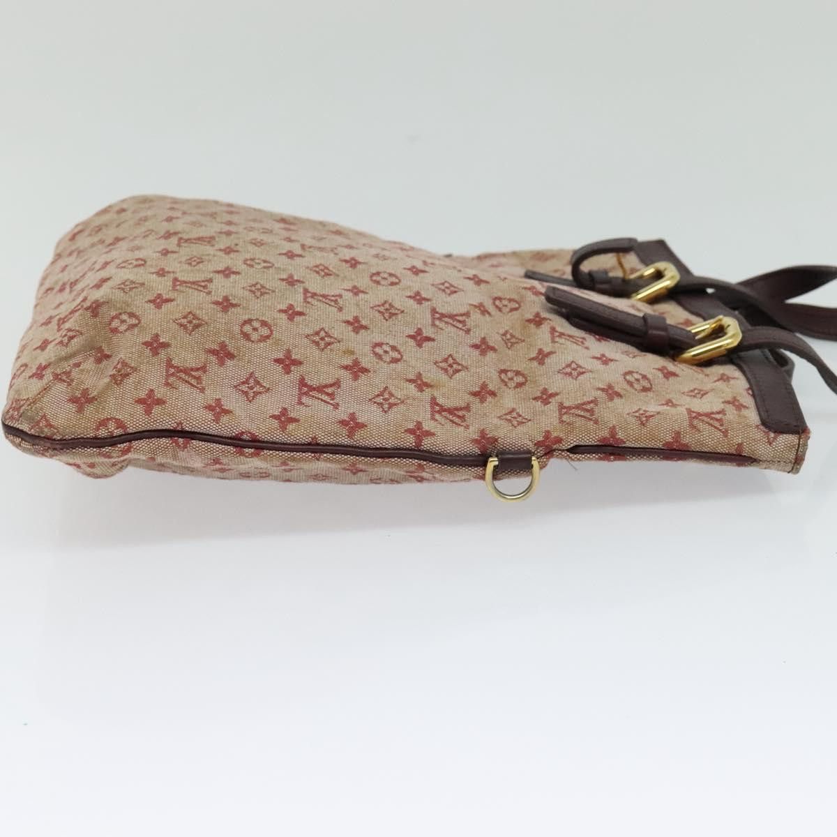 Louis Vuitton LOUIS VUITTON Monogram Mini Françoise Bag Red Cherry M92210 Size ONE SIZE - 4 Thumbnail