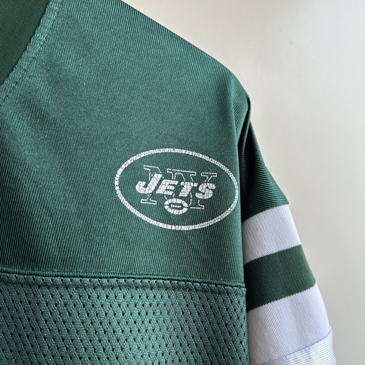 NFL Vintage New York Jets Santonio Holmes #10 NFL Jersey Size US L / EU 52-54 / 3 - 4 Thumbnail