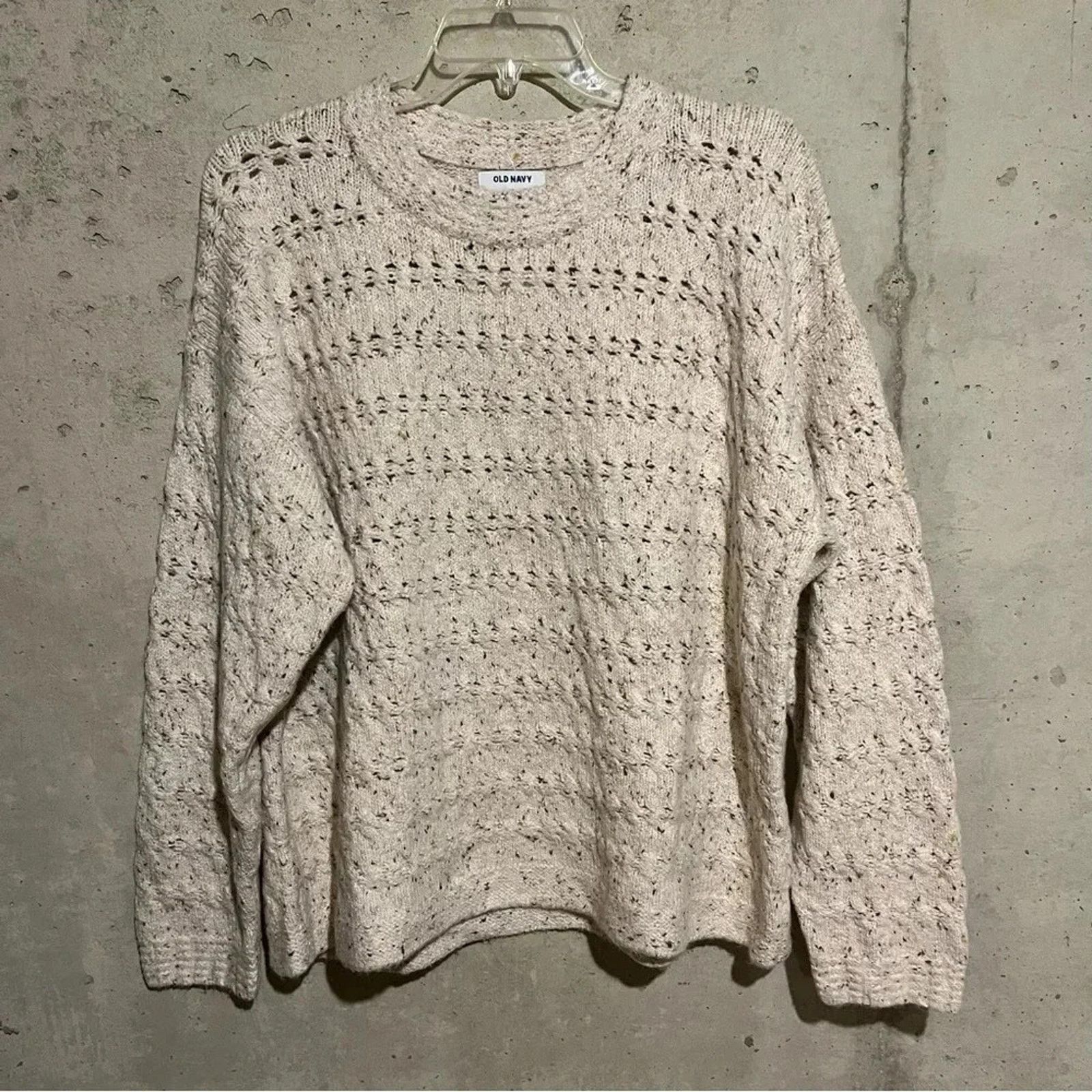 Old Navy Old Navy women's sz XL Tall Crewneck Sweater NWT Open Knit Size XL / US 12-14 / IT 48-50 - 1 Thumbnail