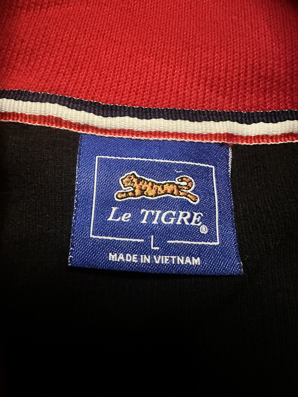 Le TIGRE Black Le TIGRE Quarter Zip Sweater Size L Size US L / EU 52-54 / 3 - 4 Thumbnail