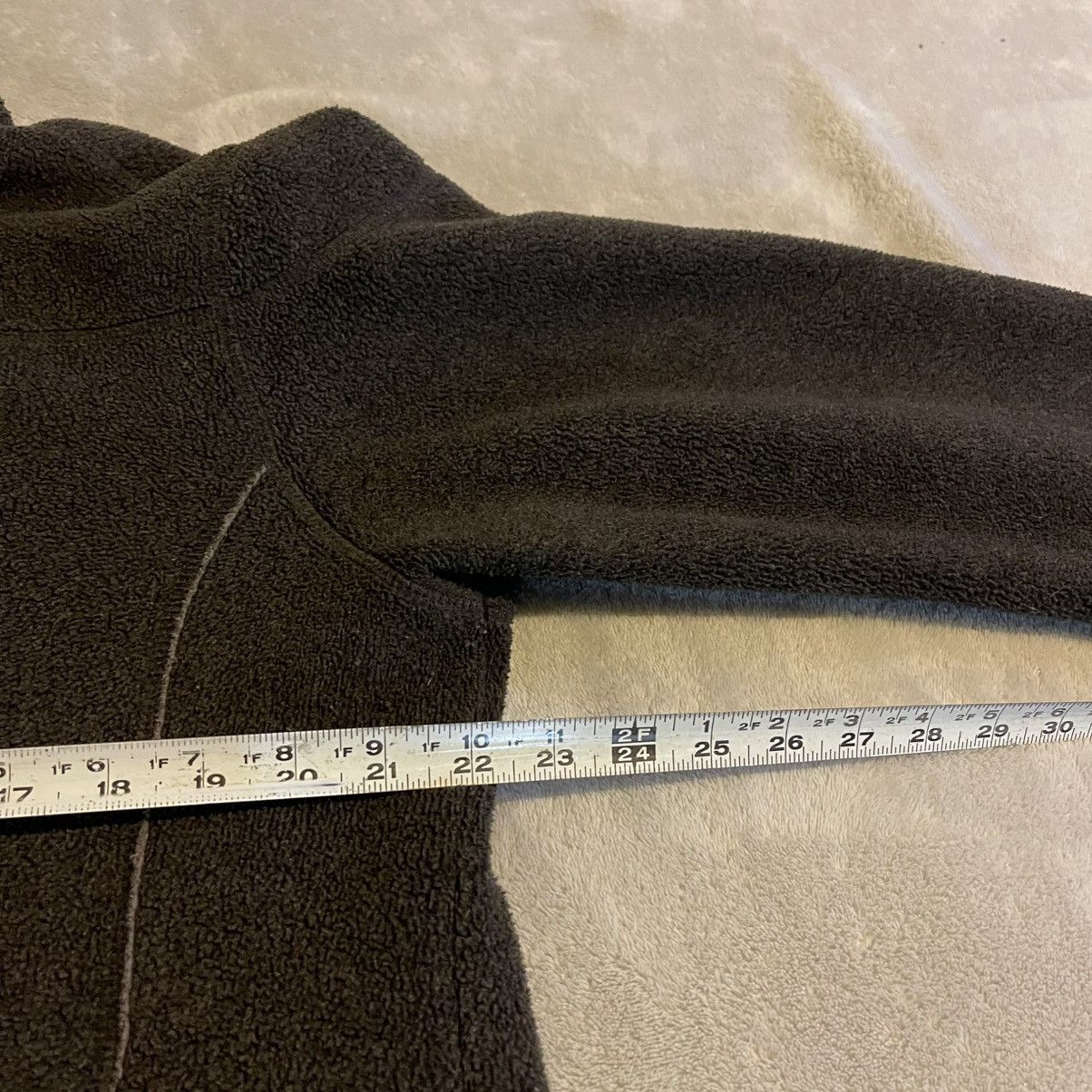 K-Way K-Way Jacket Women XL Gray Chinook Sherpa Fleece Full Zip Size XL / US 12-14 / IT 48-50 - 8 Thumbnail