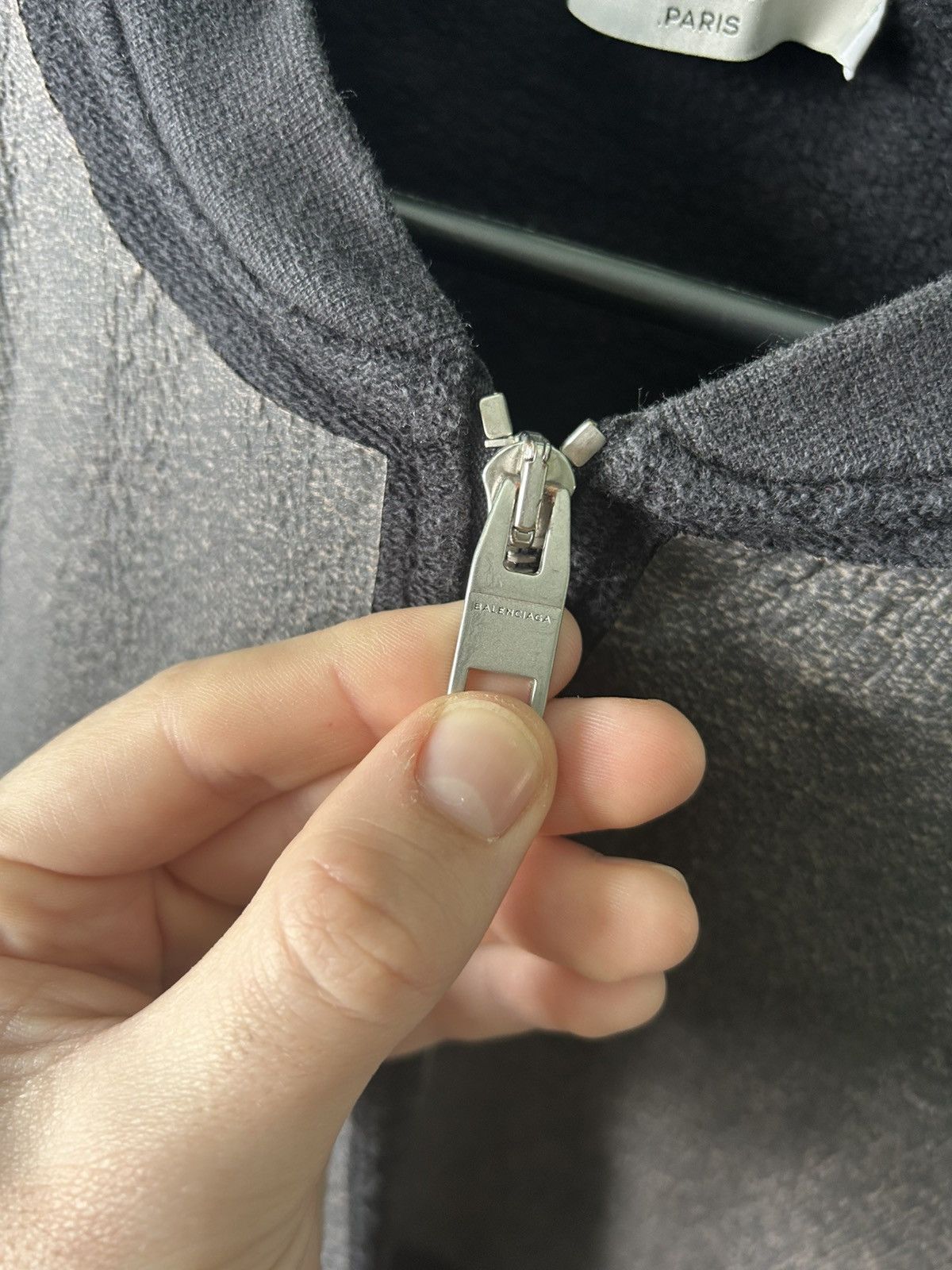 Balenciaga SS2014 Balenciaga Paris Luxury Zip Up Sweater Men’s Size S Size US S / EU 44-46 / 1 - 4 Thumbnail