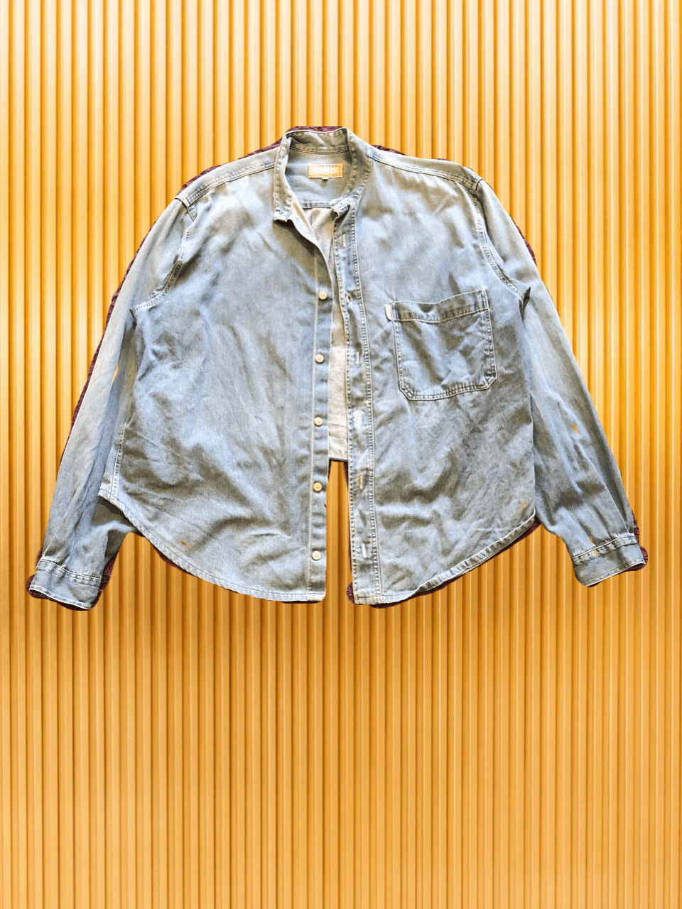 Burberry jacket denim Thomas Burberry vintage Y2K Streetwear Size US M / EU 48-50 / 2 - 1 Thumbnail