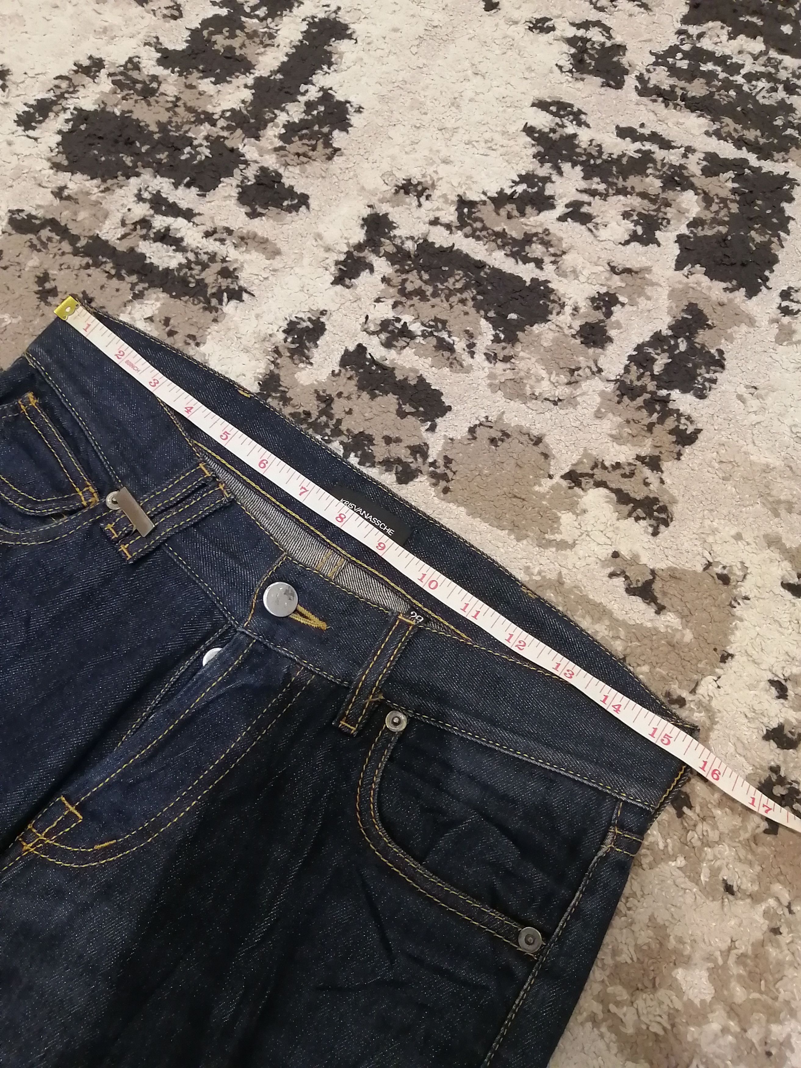 Kris Van Assche Krisvanassche Blue Denim Jeans Size US 29 - 18 Thumbnail