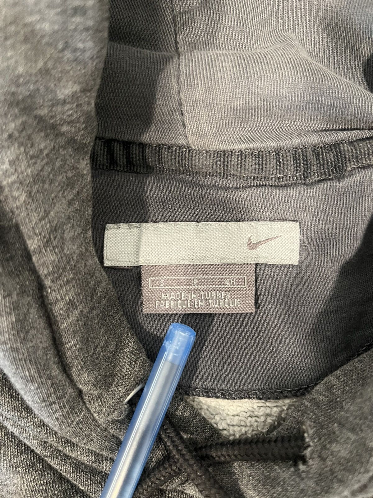 Nike × Vintage Nike hoodie Y2K two tone Size US S / EU 44-46 / 1 - 7 Thumbnail