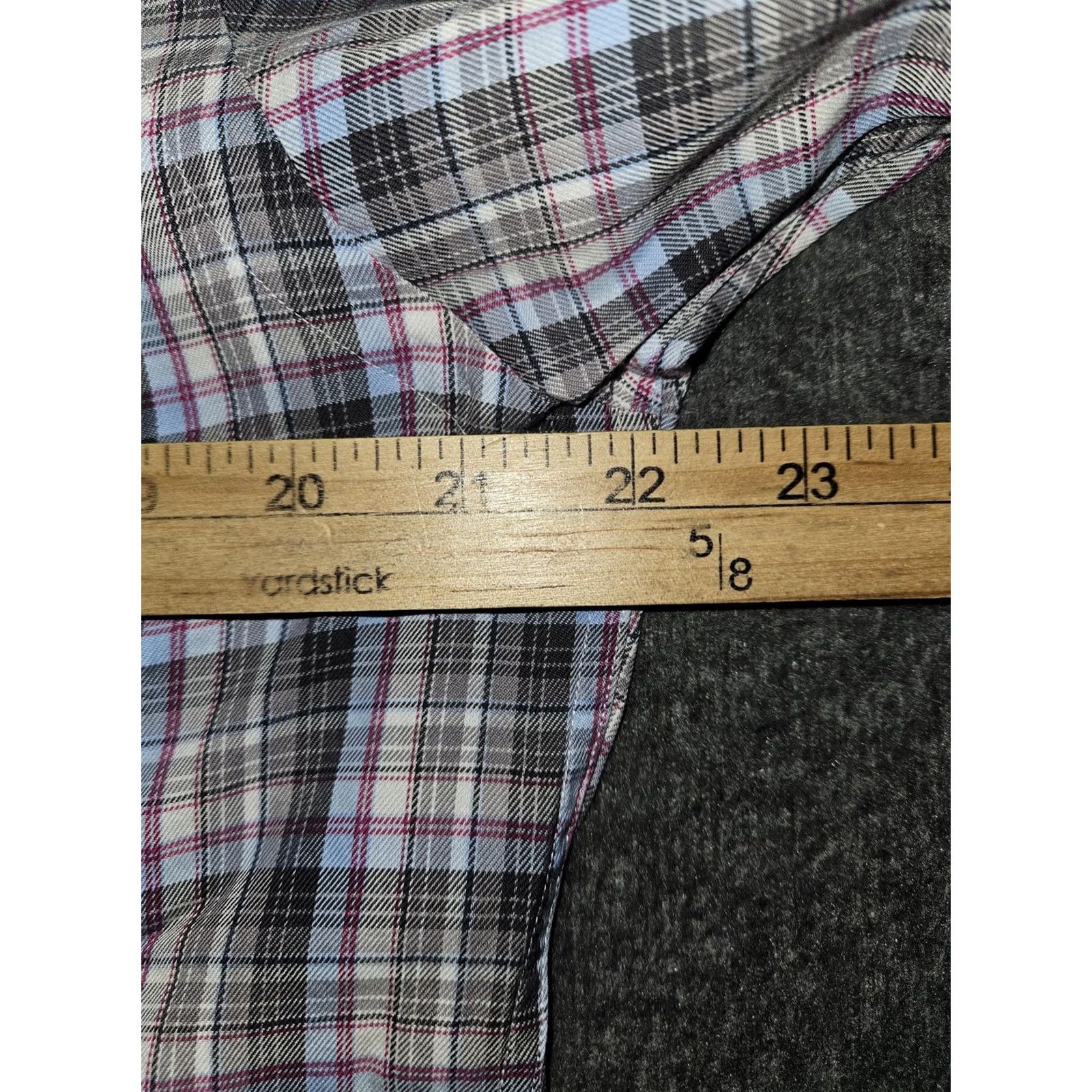 Tailorbyrd TAILORBYRD Shirt Mens M Blue Plaid Button-Down Long Sleeve Flamingo Logo Embroidered Casual Size US M / EU 48-50 / 2 - 3 Thumbnail