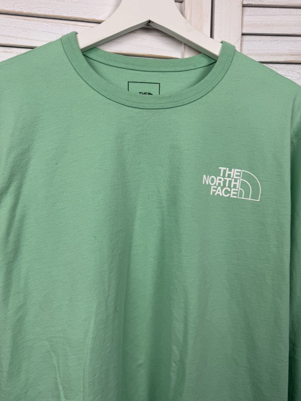 The North Face The North Face Men's Green Long Sleeve Crew Neck T-Shirt L Size US L / EU 52-54 / 3 - 6 Thumbnail