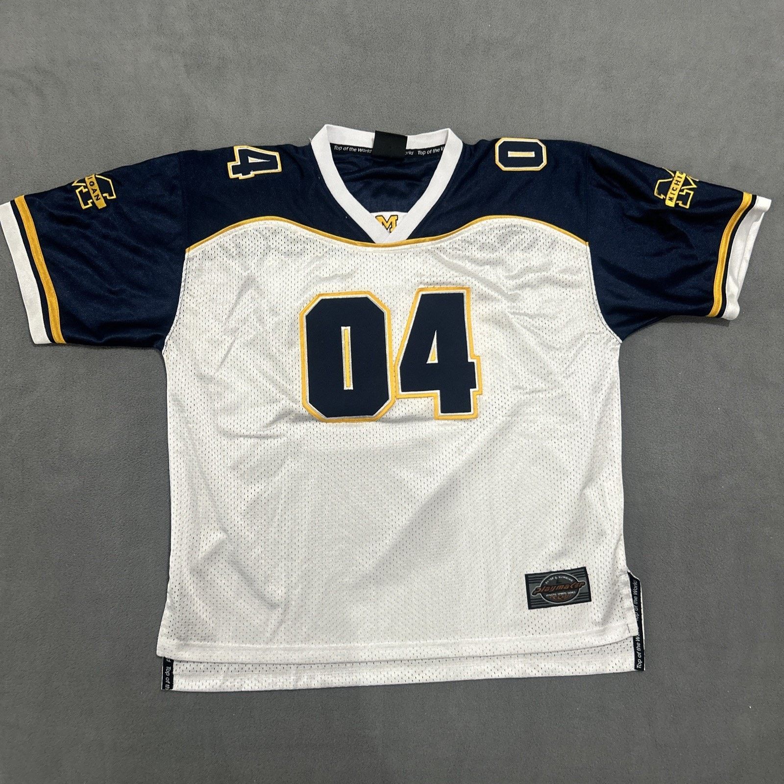 Top Of The World VTG Y2K Michigan Wolverines #04 Top Of the World Jersey L Size US L / EU 52-54 / 3 - 1 Thumbnail