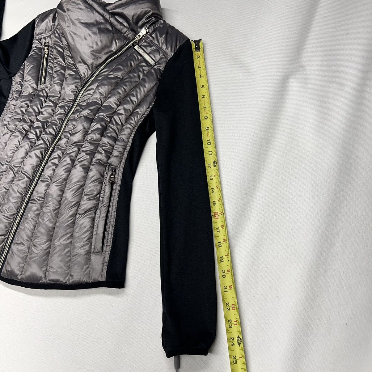 Calvin Klein Calvin Klein Puffer Down Jacket Black Grey Packable Size XS / US 0-2 / IT 36-38 - 25 Thumbnail