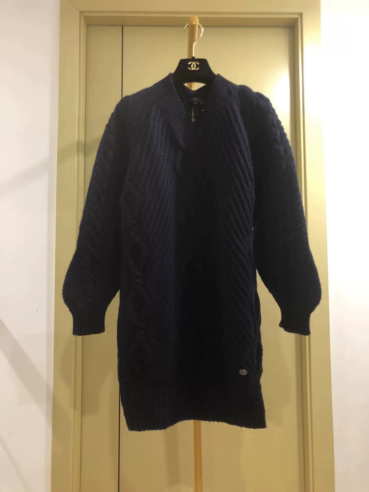 Chanel Chanel Long Wool Cashmere Sweater Dress Size XS / US 0-2 / IT 36-38 - 1 Thumbnail