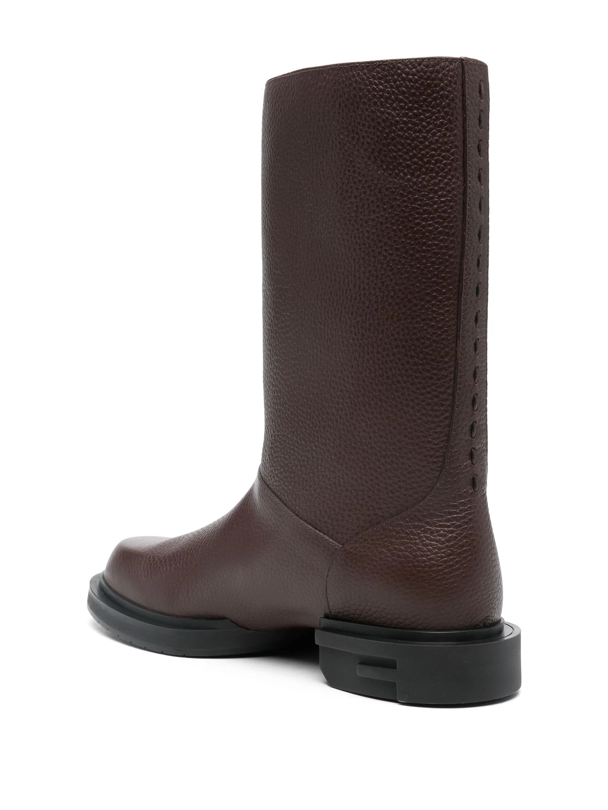 Fendi o1s1wg111025 Frame Boots in Brown Size US 9 / EU 42 - 3 Thumbnail