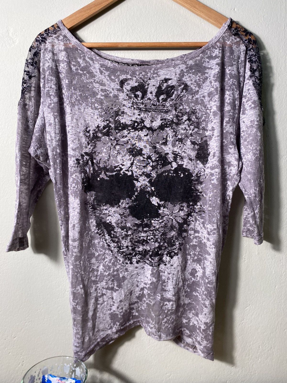 Japanese Brand Punk Sweatshirt Crazy Skull Back Print Size M / US 6-8 / IT 42-44 - 1 Thumbnail