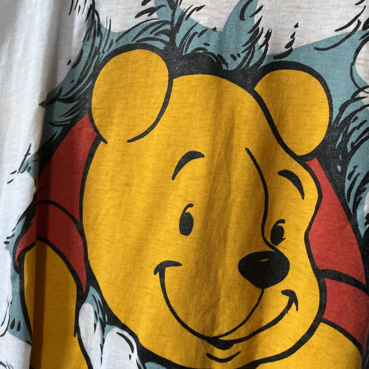 Disney Vintage Disney Winnie The Pooh 1986 big logo cartoon tee Size US M / EU 48-50 / 2 - 3 Thumbnail