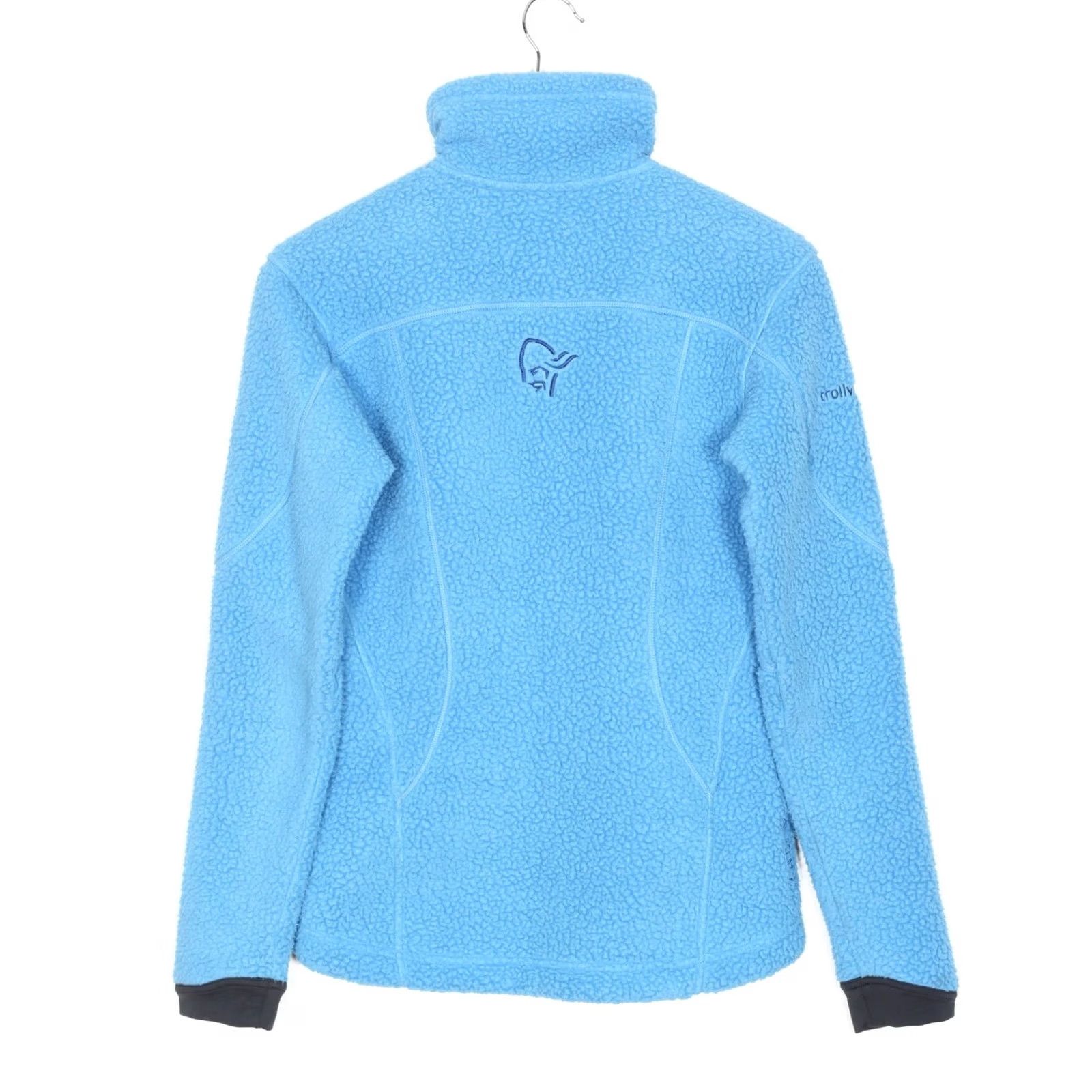 Vintage NORRONA Trollveggen Fleece Jacket Women M Blue MJ5739 Size M / US 6-8 / IT 42-44 - 3 Thumbnail