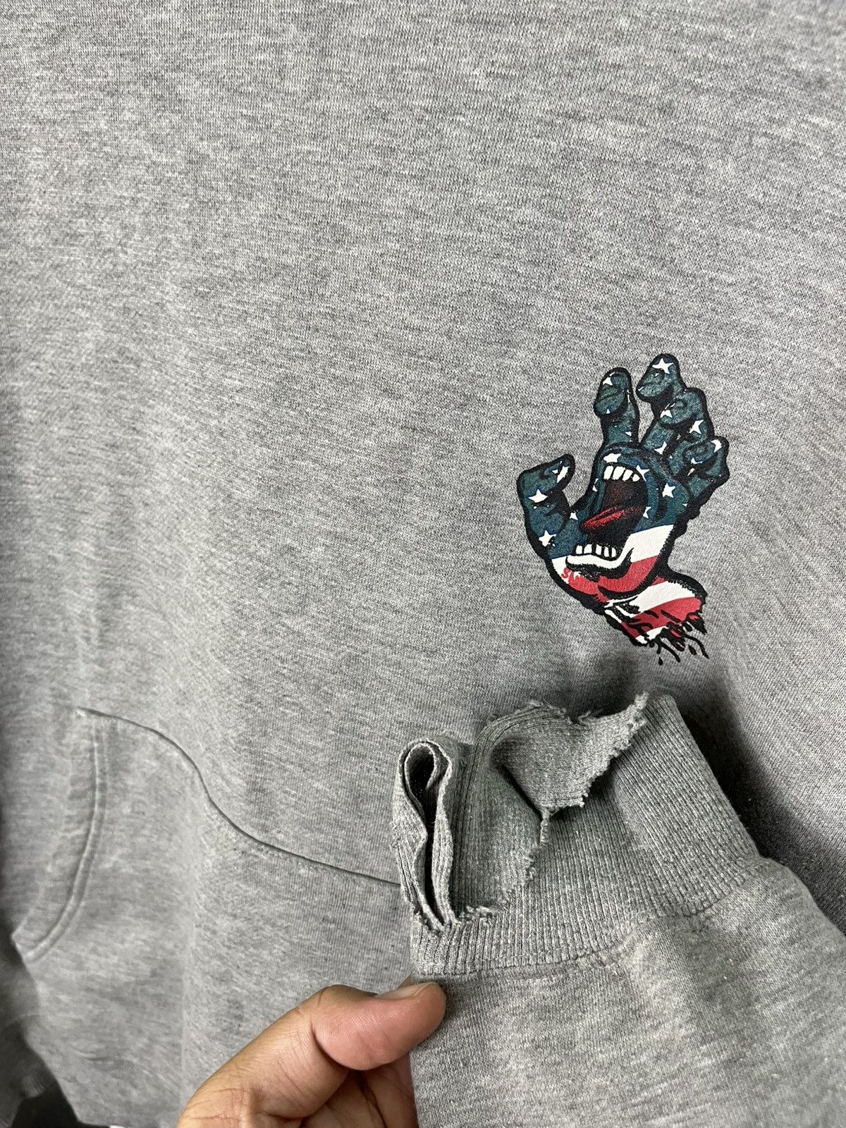 Santa Cruz Skateboards Vintage Santa Cruz Screaming Hand Hoodies Size US M / EU 48-50 / 2 - 10 Thumbnail