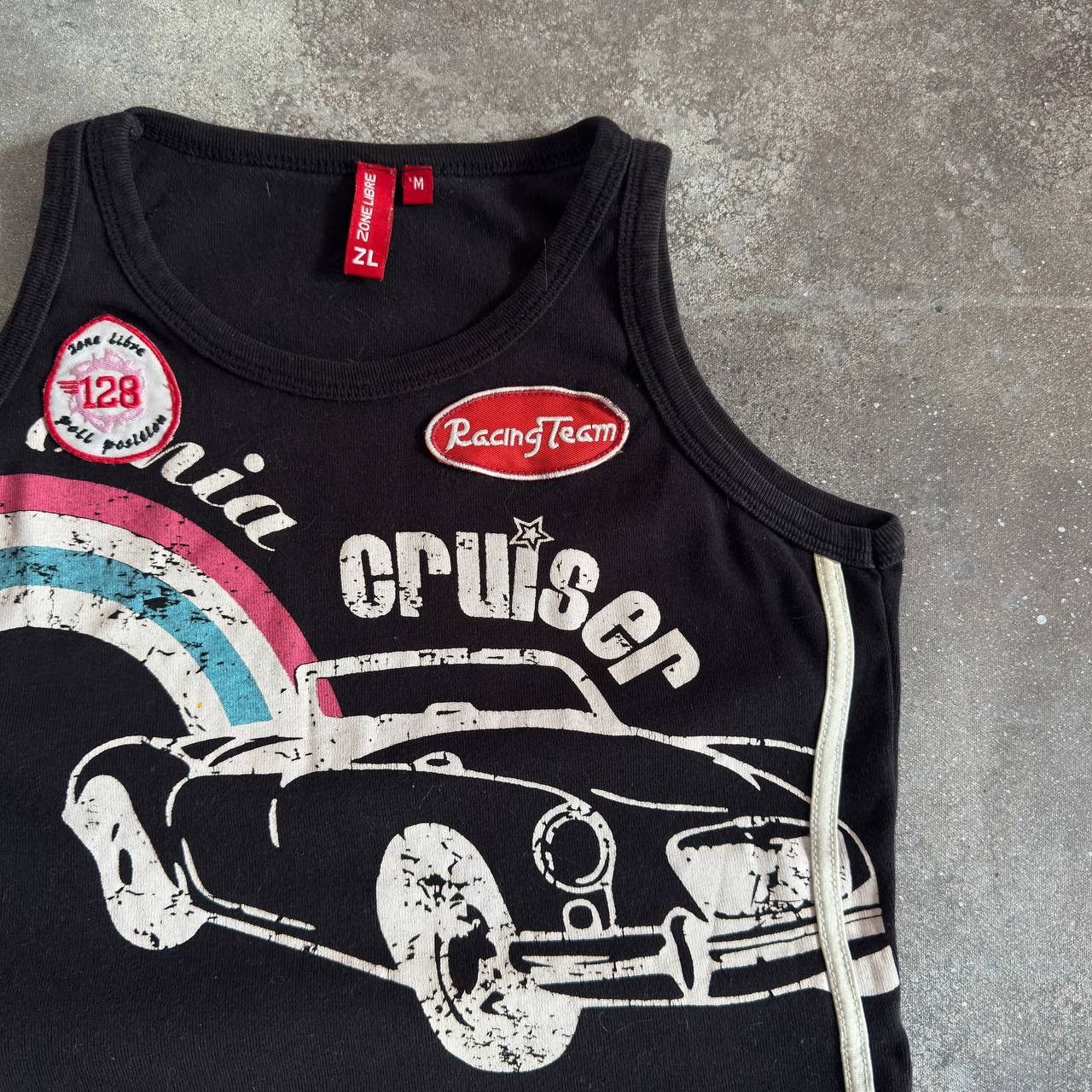 20471120 2000’s Aesthetic Y2K Vintage Sexy Tank Top Size M / US 6-8 / IT 42-44 - 3 Thumbnail