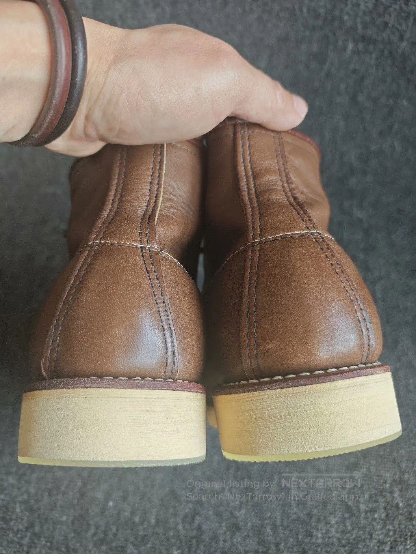 Red Wing Red Wing 8855 Chocolate Work Boots. Size US 8 / EU 41 - 6 Thumbnail