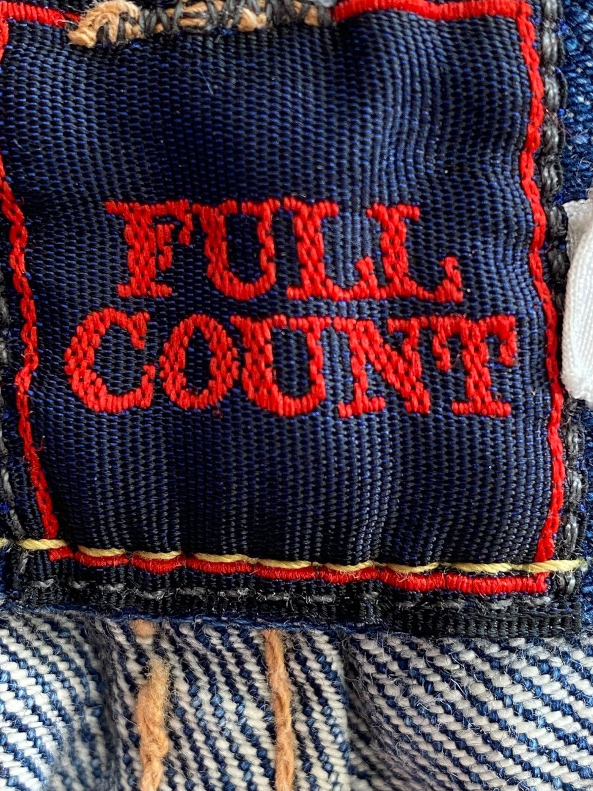 Full Count & Co. Full Count X Selvedge Blue Wash Style Straight Leg Jeans Size US 26 / EU 42 - 10 Thumbnail