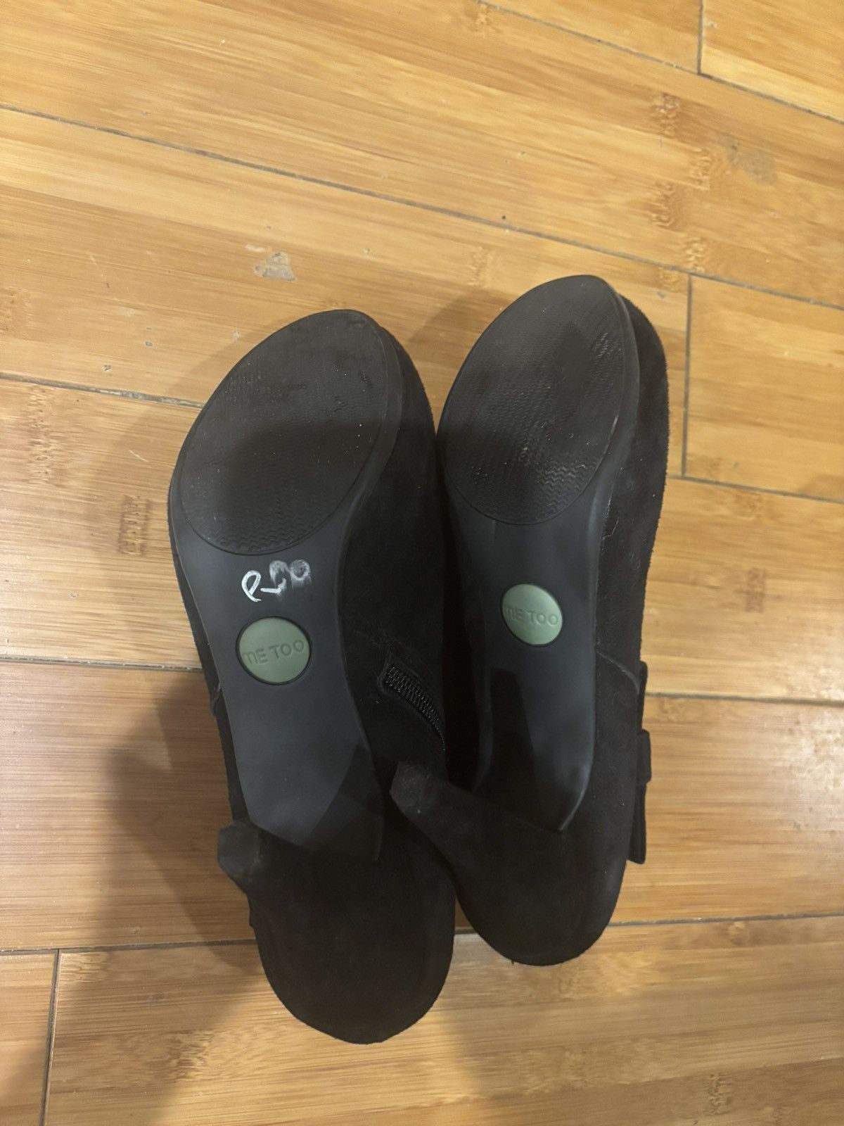 Other Black suede heels.wf-277 Size US 7 / IT 37 - 6 Thumbnail