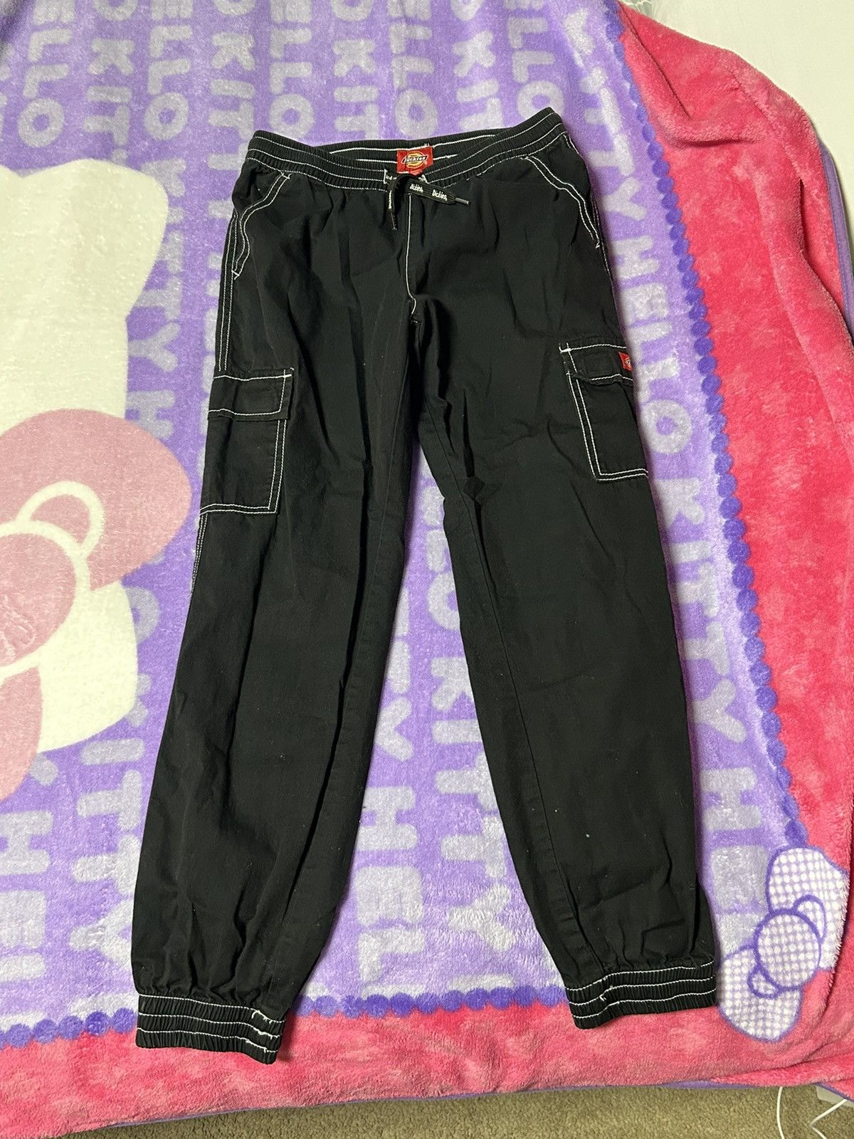 Dickies Dickies cargo joggers white stitching | KIDS SIZE L** Size US 27 - 8 Thumbnail