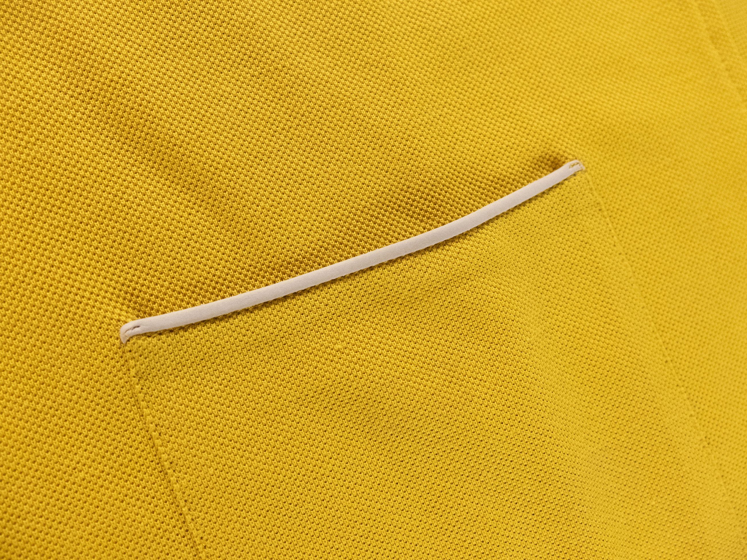 Ermenegildo Zegna ZEGNA solid yellow cotton polo shirt 54 XL authentic Size US XL / EU 56 / 4 - 4 Thumbnail