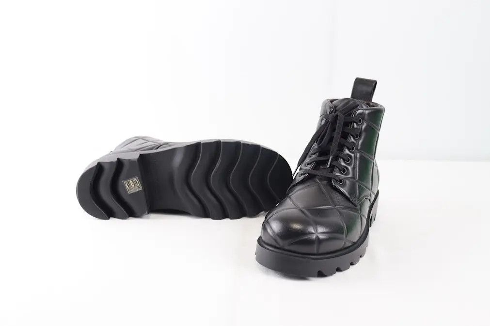 Bottega Veneta o1rshd1 Q:2 / Quilted Strut Boots in Black Size US 11 / EU 44 - 12 Thumbnail