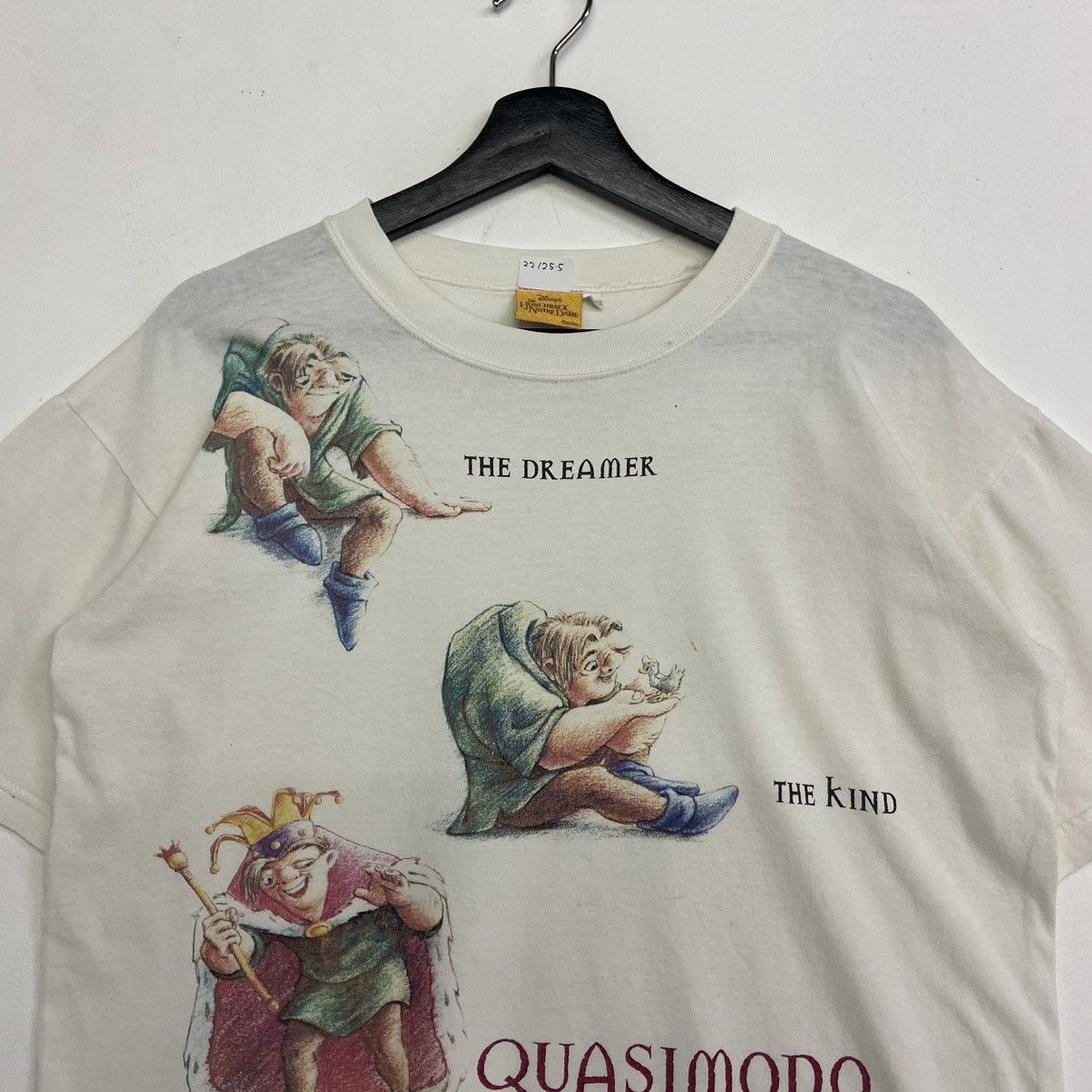 Cartoon Network × Disney × Vintage Vintage Disney The Hunchback of Notre Dame T-shirt Size US M / EU 48-50 / 2 - 3 Thumbnail