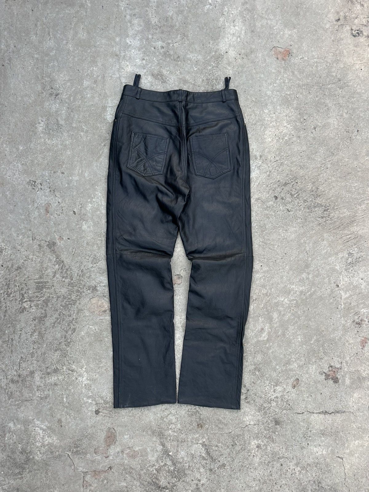 Genuine Leather Y2K Yessica Genuine Leather Pants Size US 31 - 2 Thumbnail