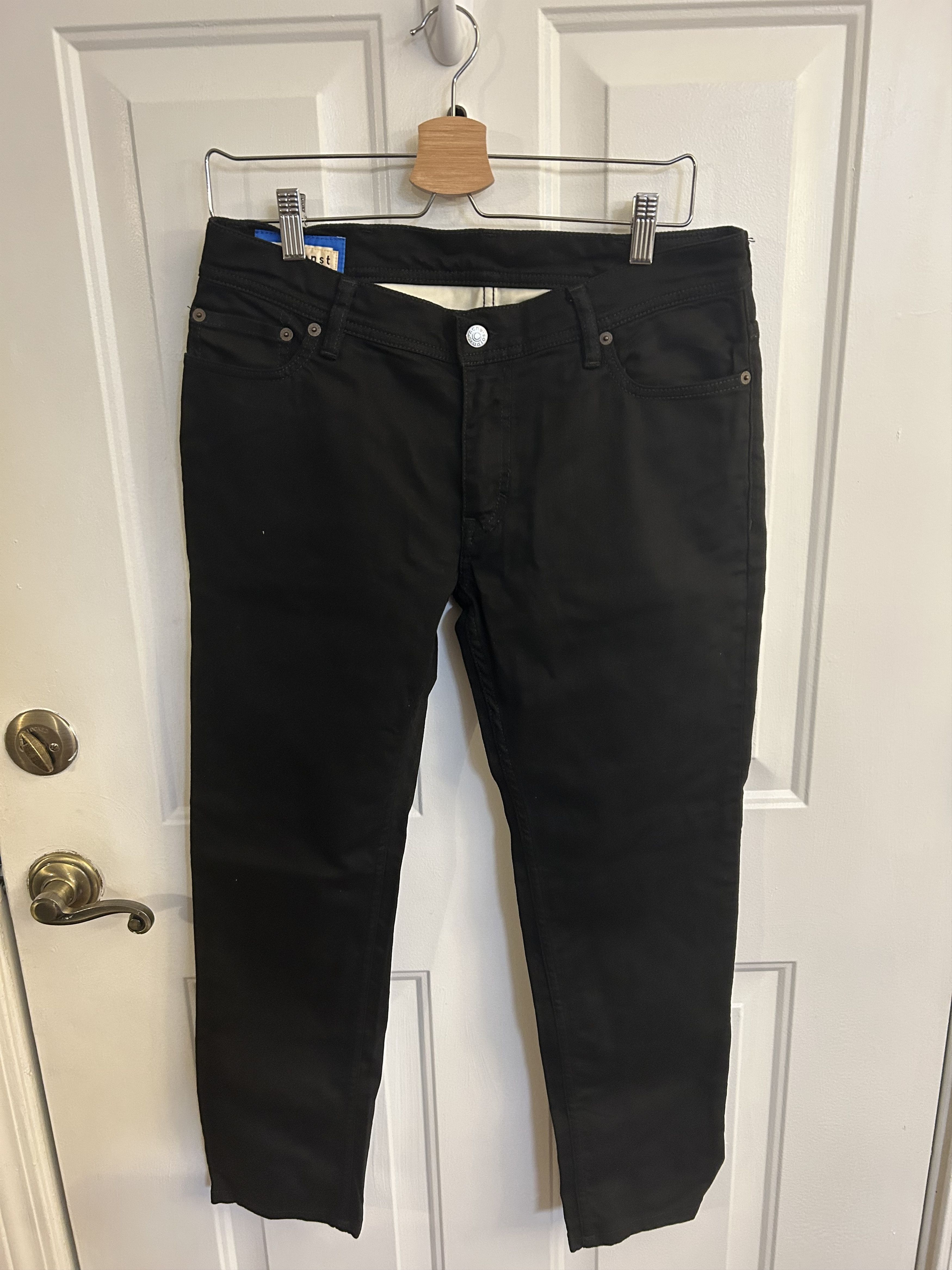 Acne Studios Bla Konst North Stay Black Jeans