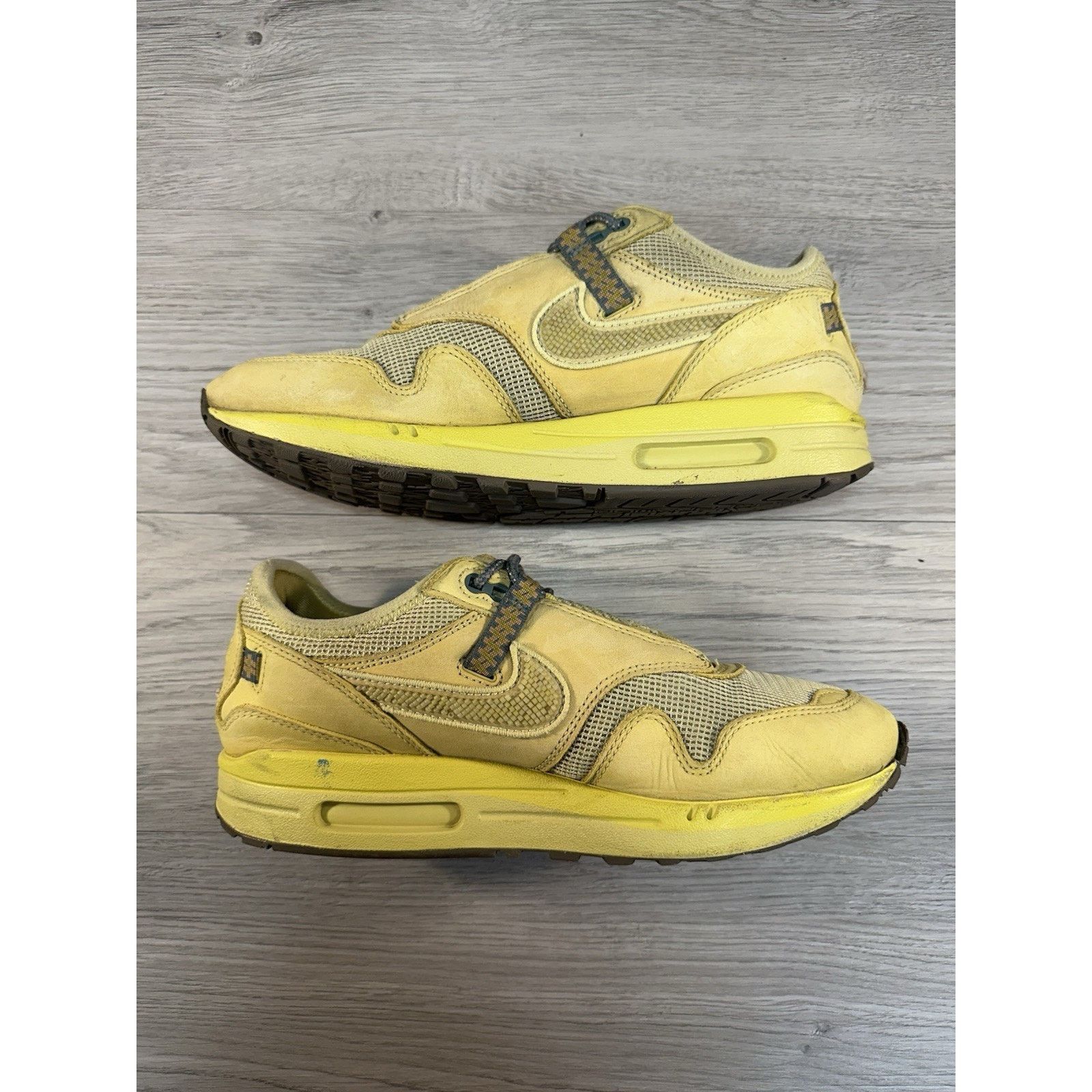 Nike × Travis Scott Nike Air Max 1 x Travis Scott Saturn Gold - Size 8.5 Size US 8.5 / EU 41-42 - 3 Thumbnail