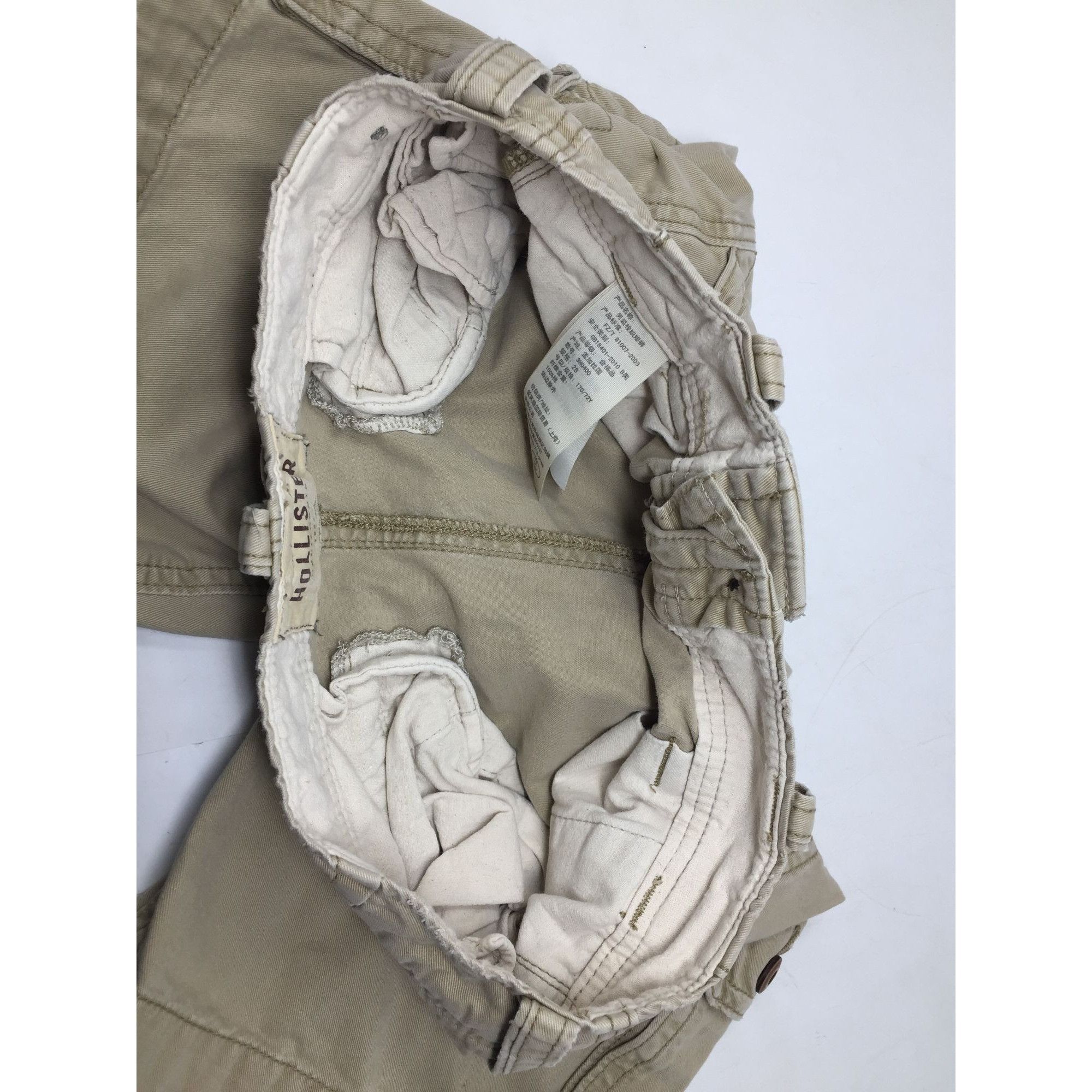 Hollister Men's Hollister Cargo Shorts with Pockets Size 28 Size US 28 / EU 44 - 10 Thumbnail