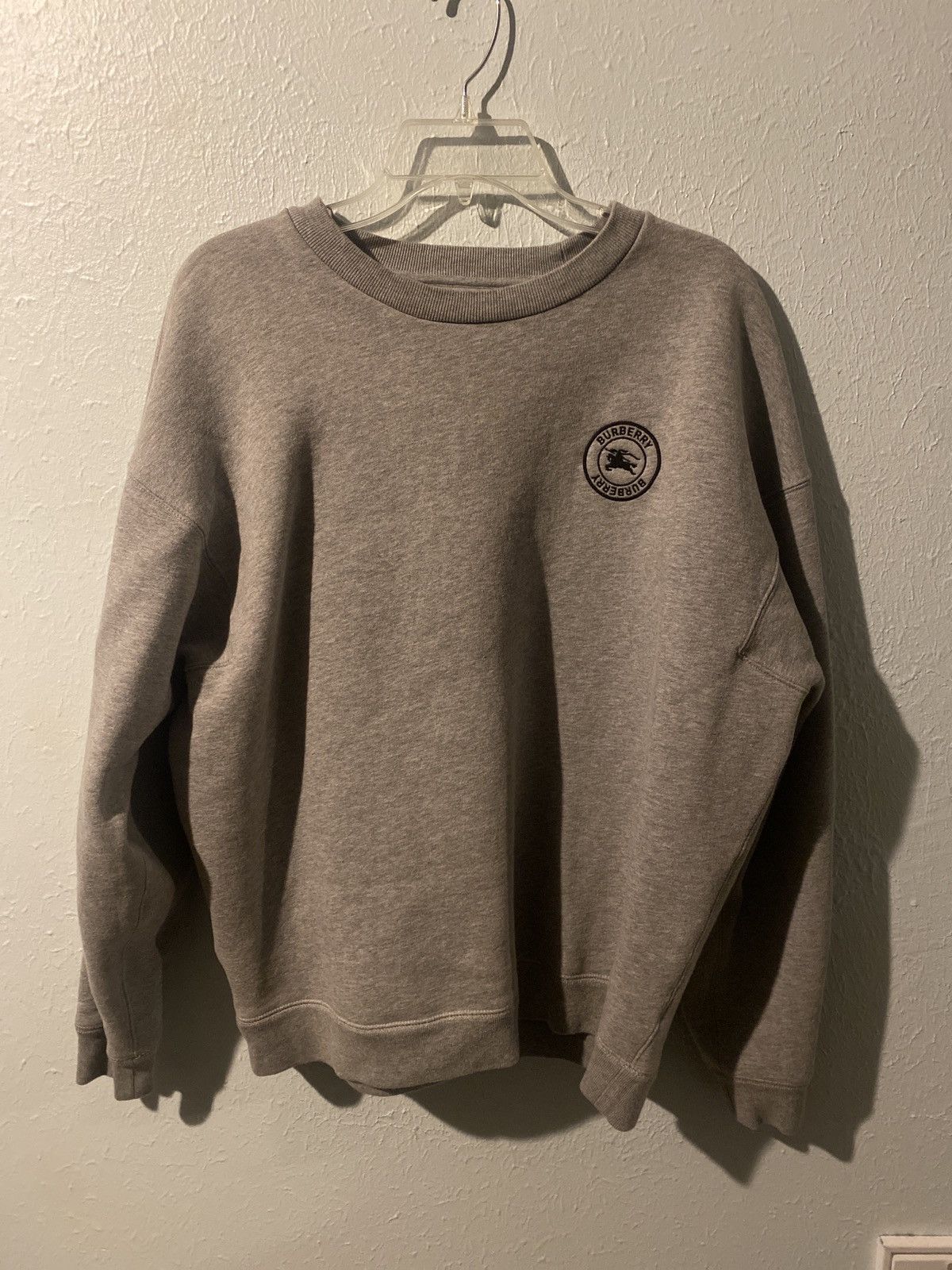 Burberry × Vintage Burberry Reyliegh Embroidered Logo Sweatshirt Size US L / EU 52-54 / 3 - 1 Thumbnail