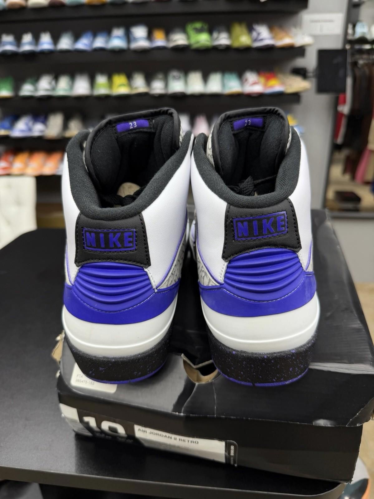 Jordan Brand Jordan 2 Retro Dark Concord (385475-153) Authentic Brand New Size US 10 / EU 43 - 7 Thumbnail
