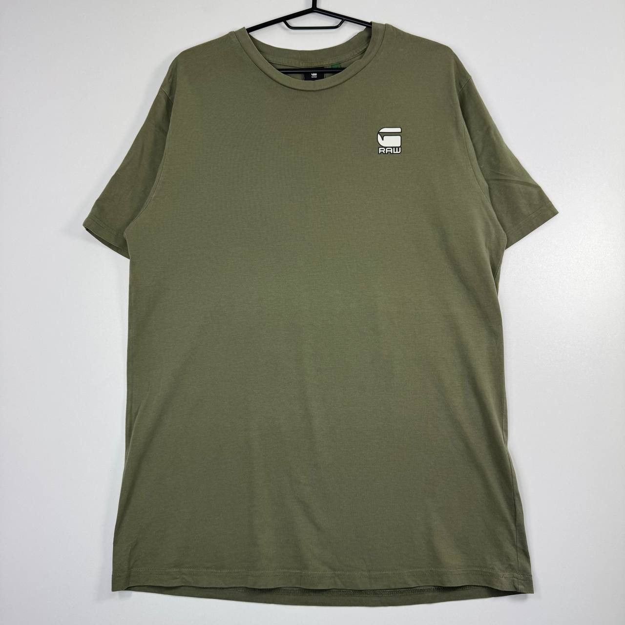 G-Star G-Star RAW Logo T-Shirt Green Minimal Graphic Tee Casual M Size US M / EU 48-50 / 2 - 1 Thumbnail