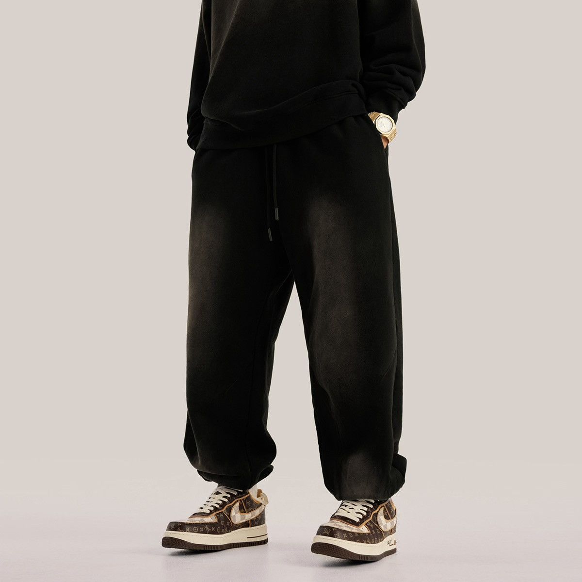 Supreme Super HeavyWeight Sun Faded Sweatpants Size US 32 / EU 48 - 9 Thumbnail