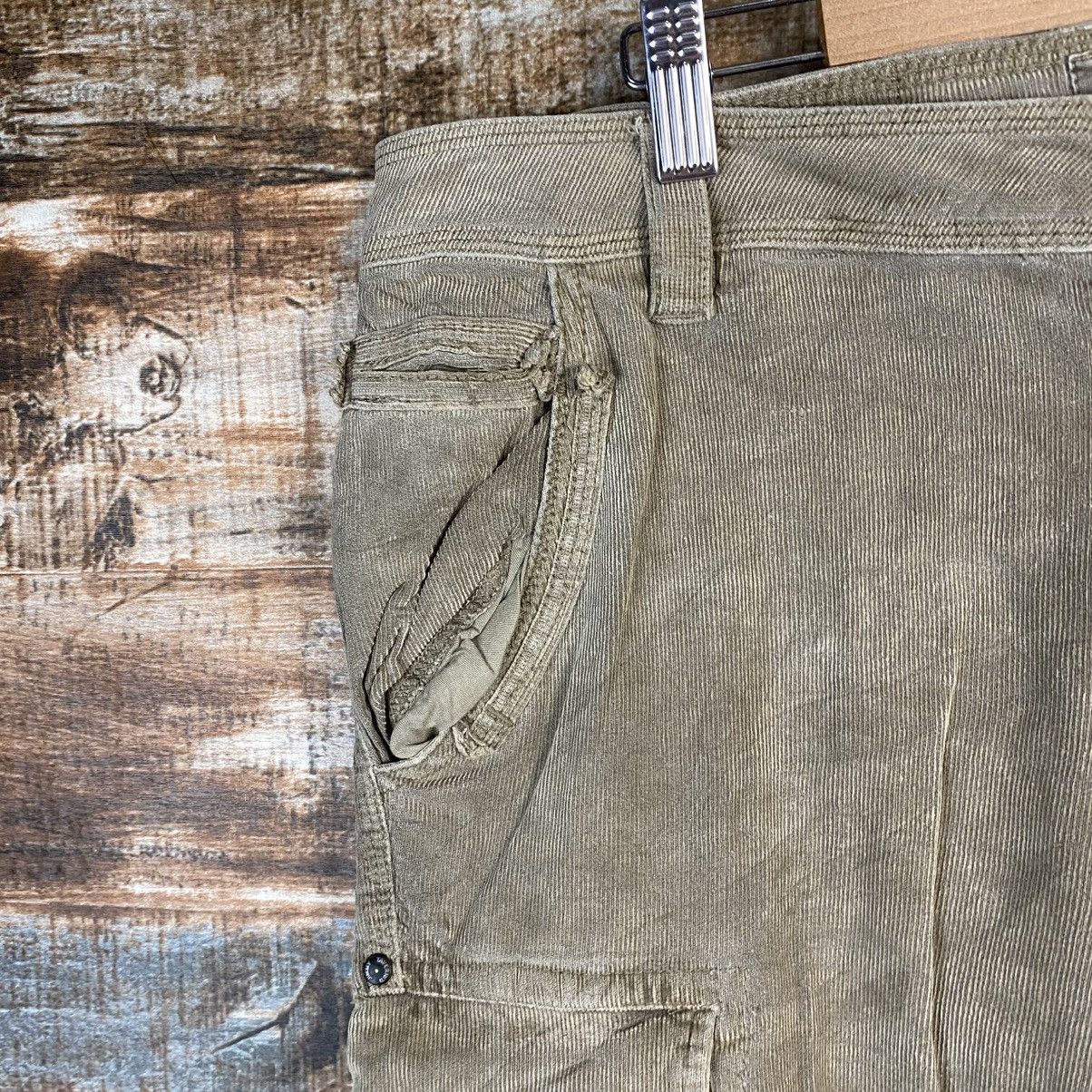 Jimmy Taverniti DL Jimmy Taverniti Beige Cargo Multipocket Pants #C1220 Size US 31 - 7 Thumbnail