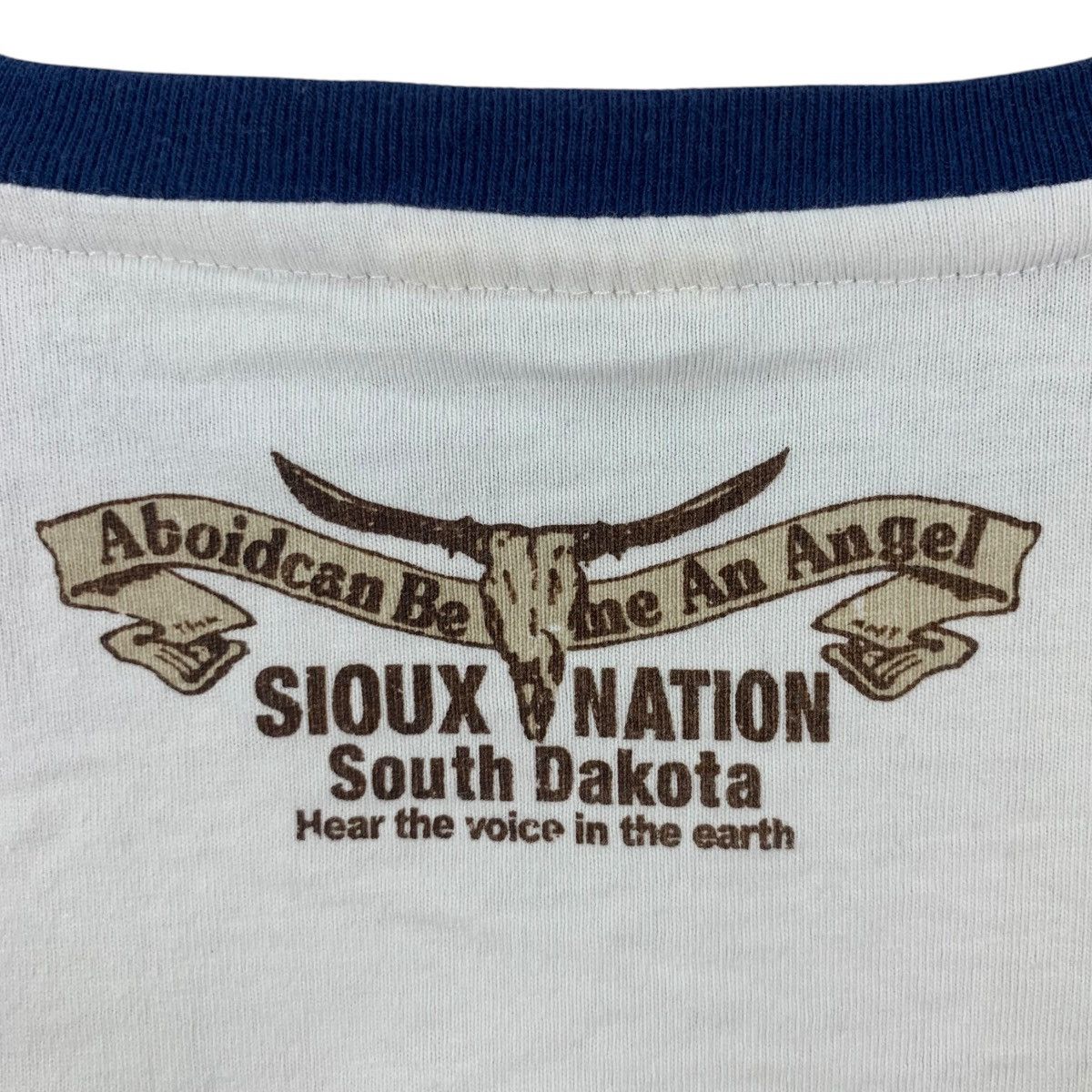 Vintage Vintage SIOUX NATION SOUTH DAKOTA Red Nice Finish Tee Shirt Size US L / EU 52-54 / 3 - 4 Thumbnail