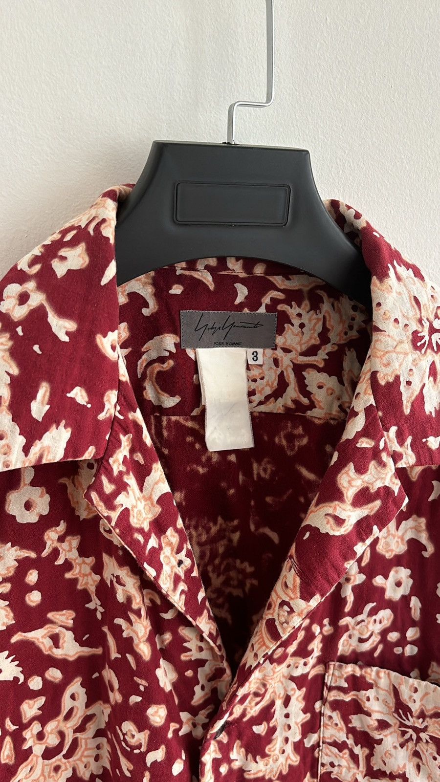 Yohji Yamamoto 06ss Hawaiian Shirt Size US L / EU 52-54 / 3 - 3 Thumbnail